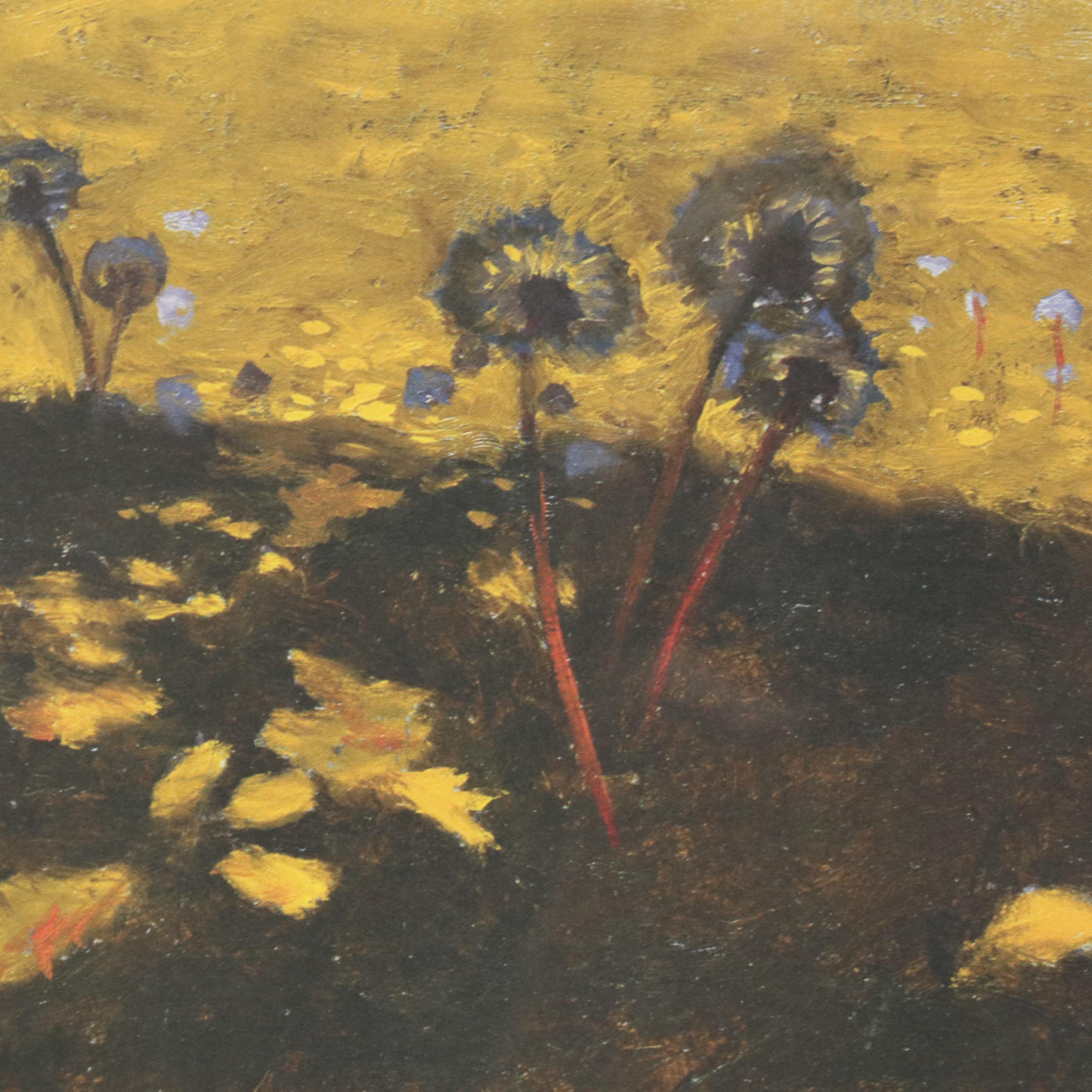 Jamie Wyeth Offset Lithograph "Lighthouse Dandelions"