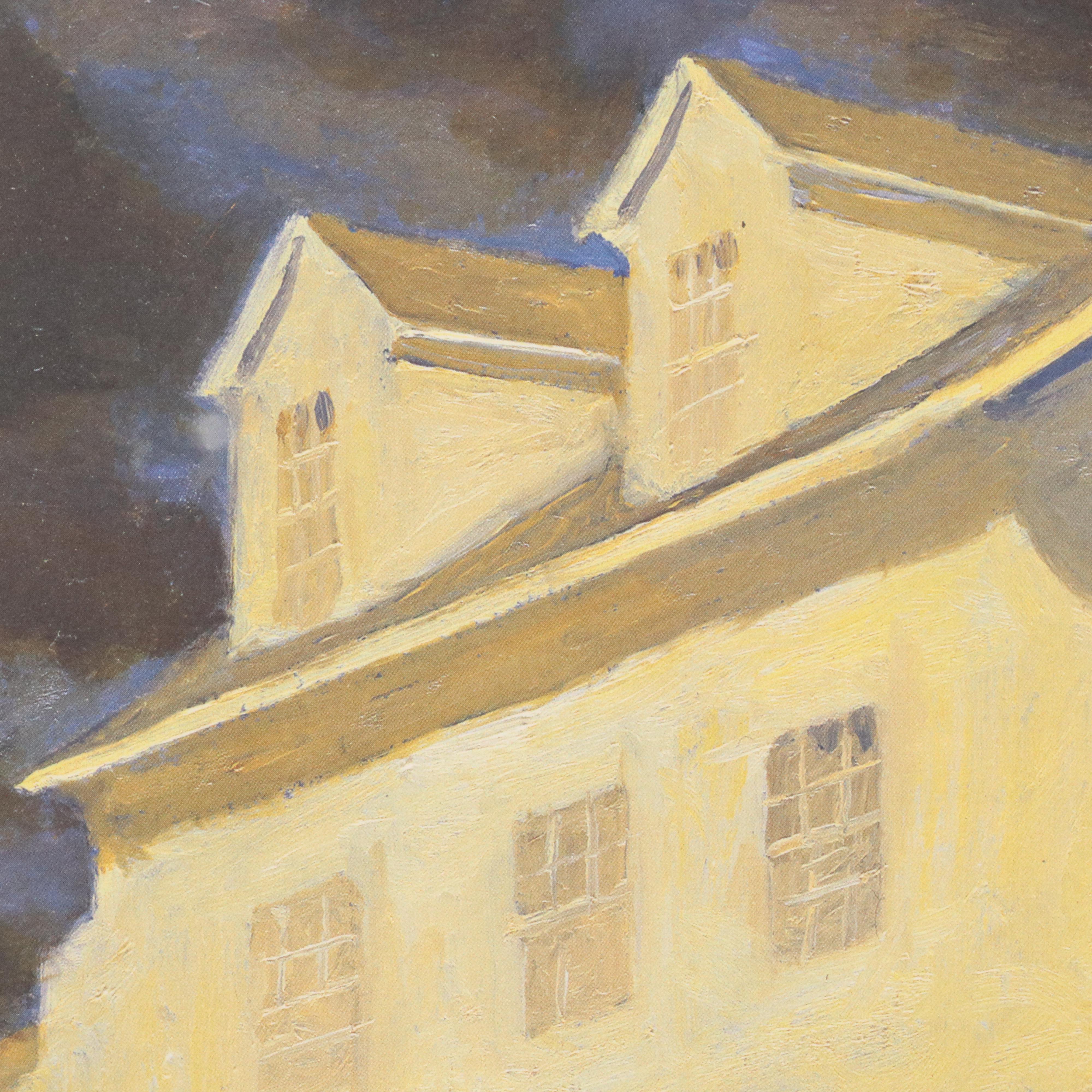 Jamie Wyeth Offset Lithograph "Lighthouse Dandelions"