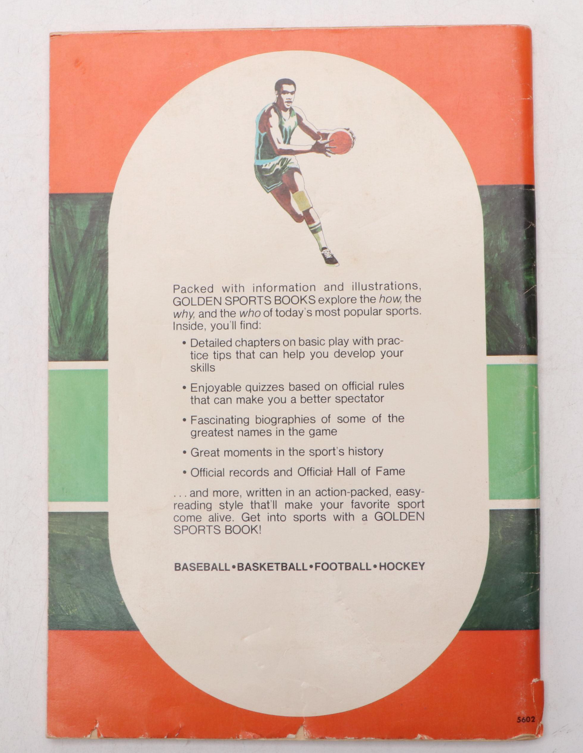 Illustrated "Basketball" by Ross Olney, 1975