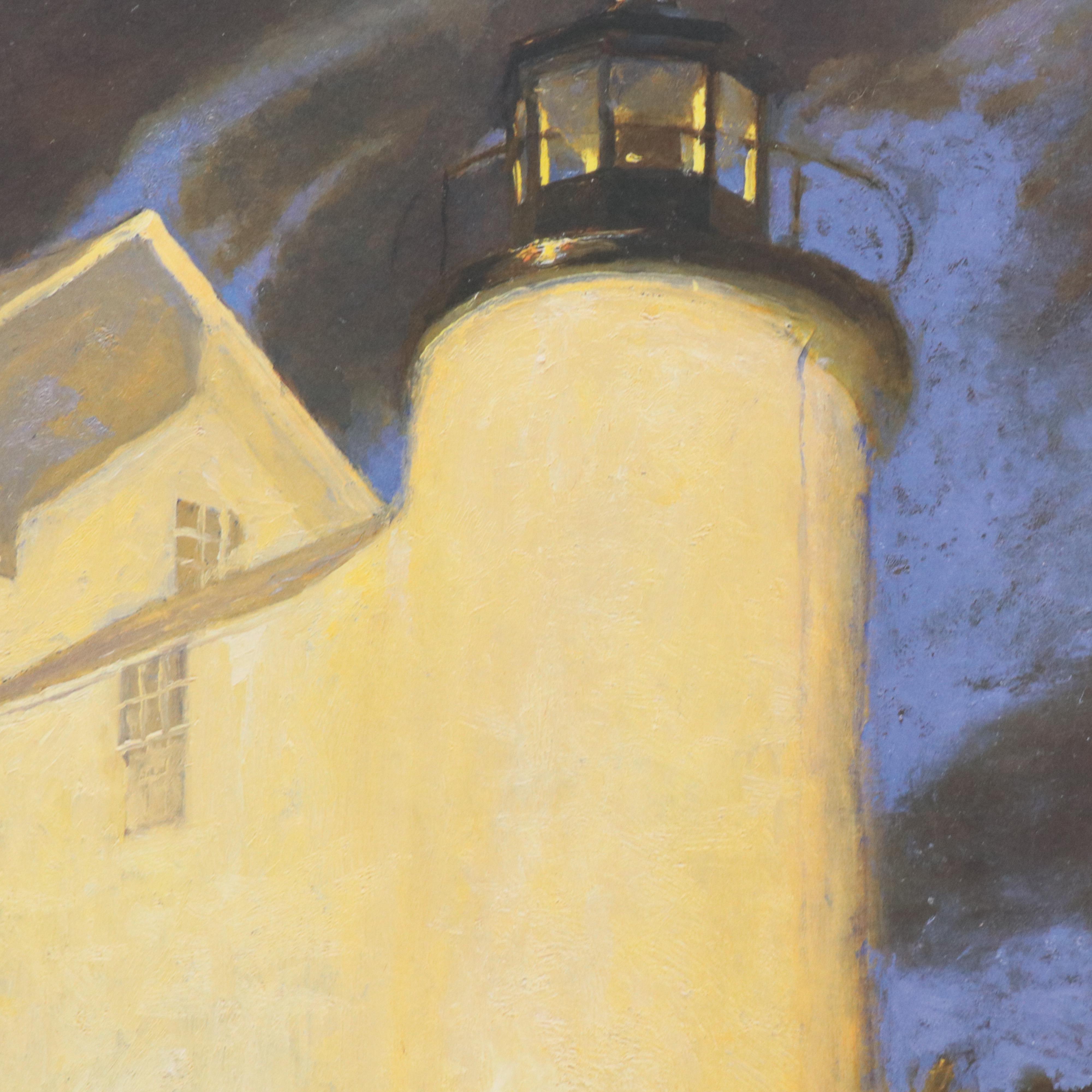 Jamie Wyeth Offset Lithograph "Lighthouse Dandelions"
