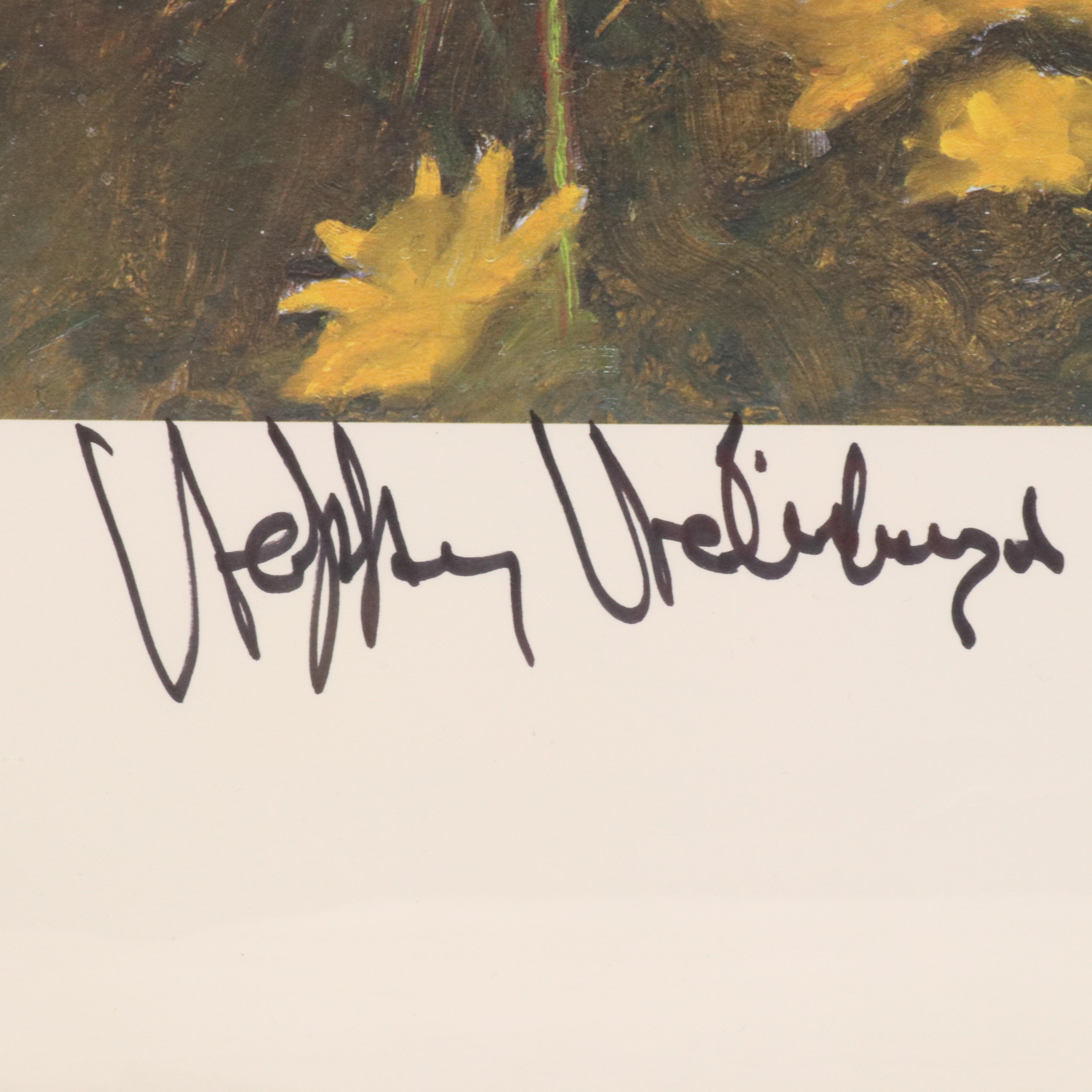 Jamie Wyeth Offset Lithograph "Lighthouse Dandelions"