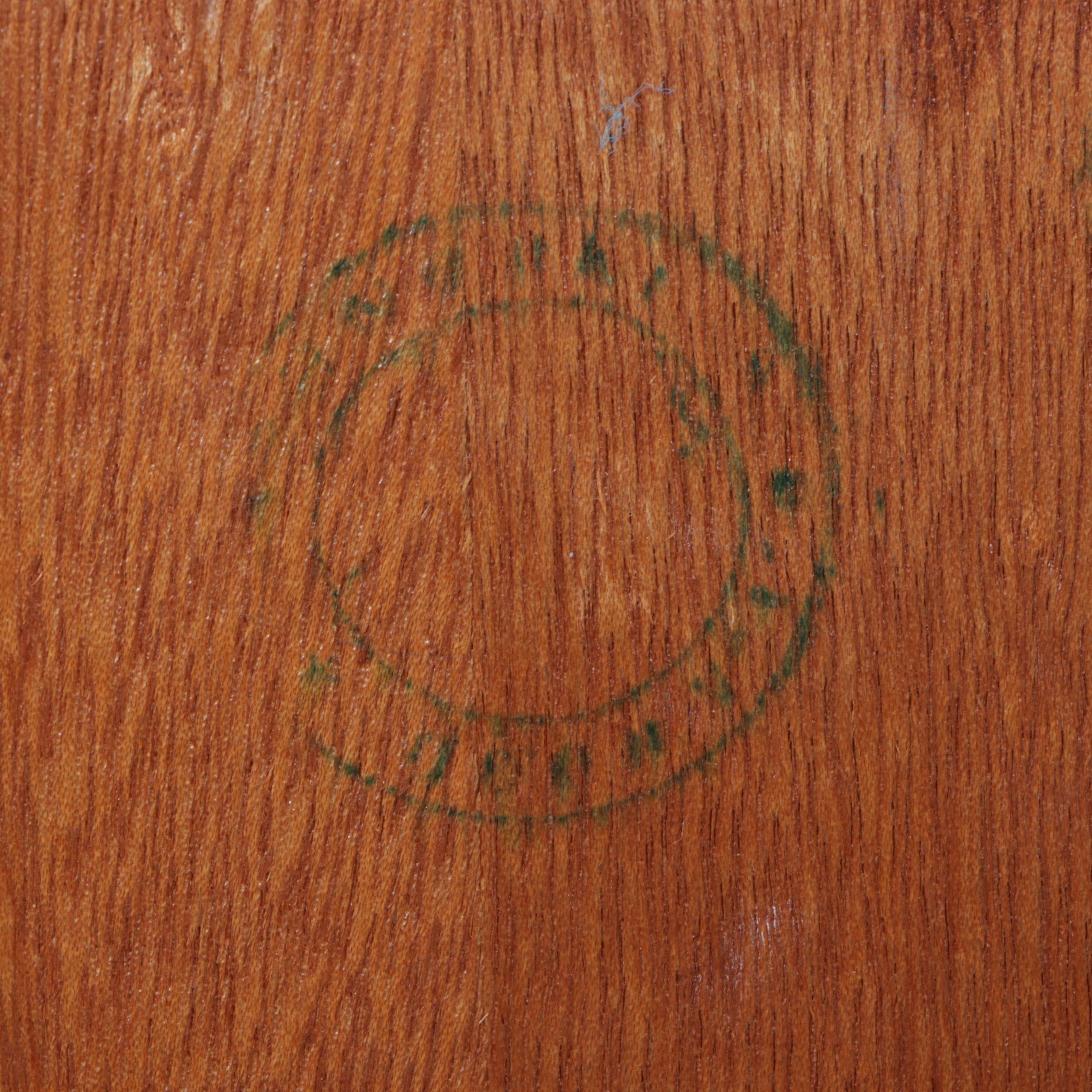 Wood America "Red River" Oak Veneered Bookcase