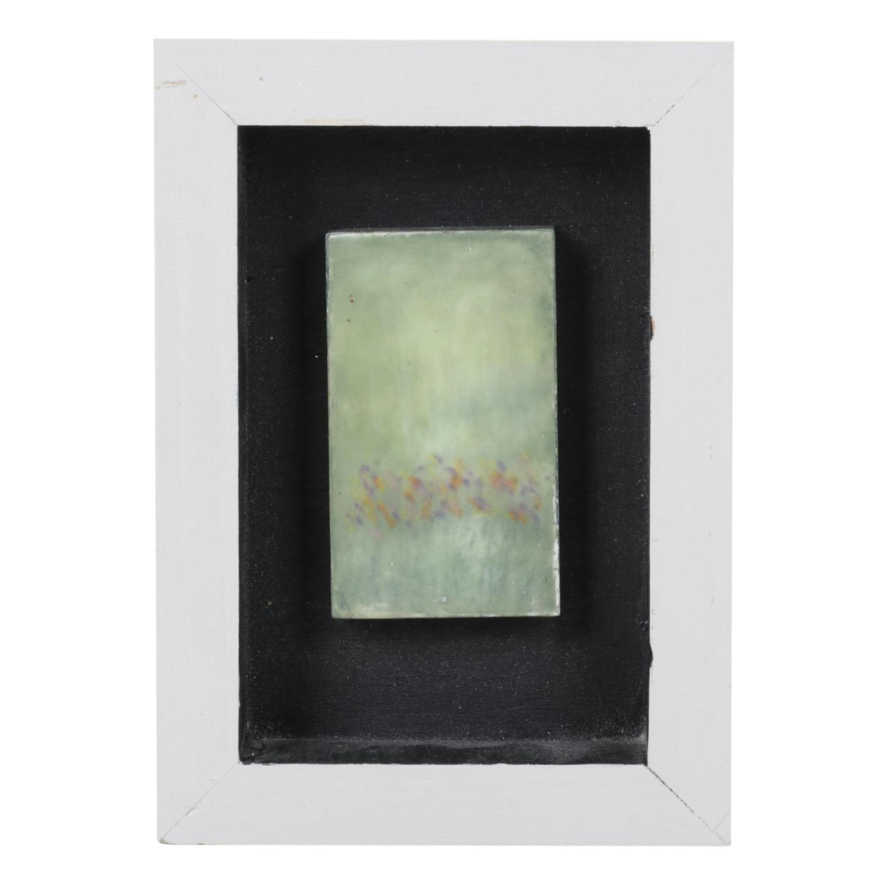 Patti & Mark Mohrenweiser Encaustic Painting "Flower Field," 2024