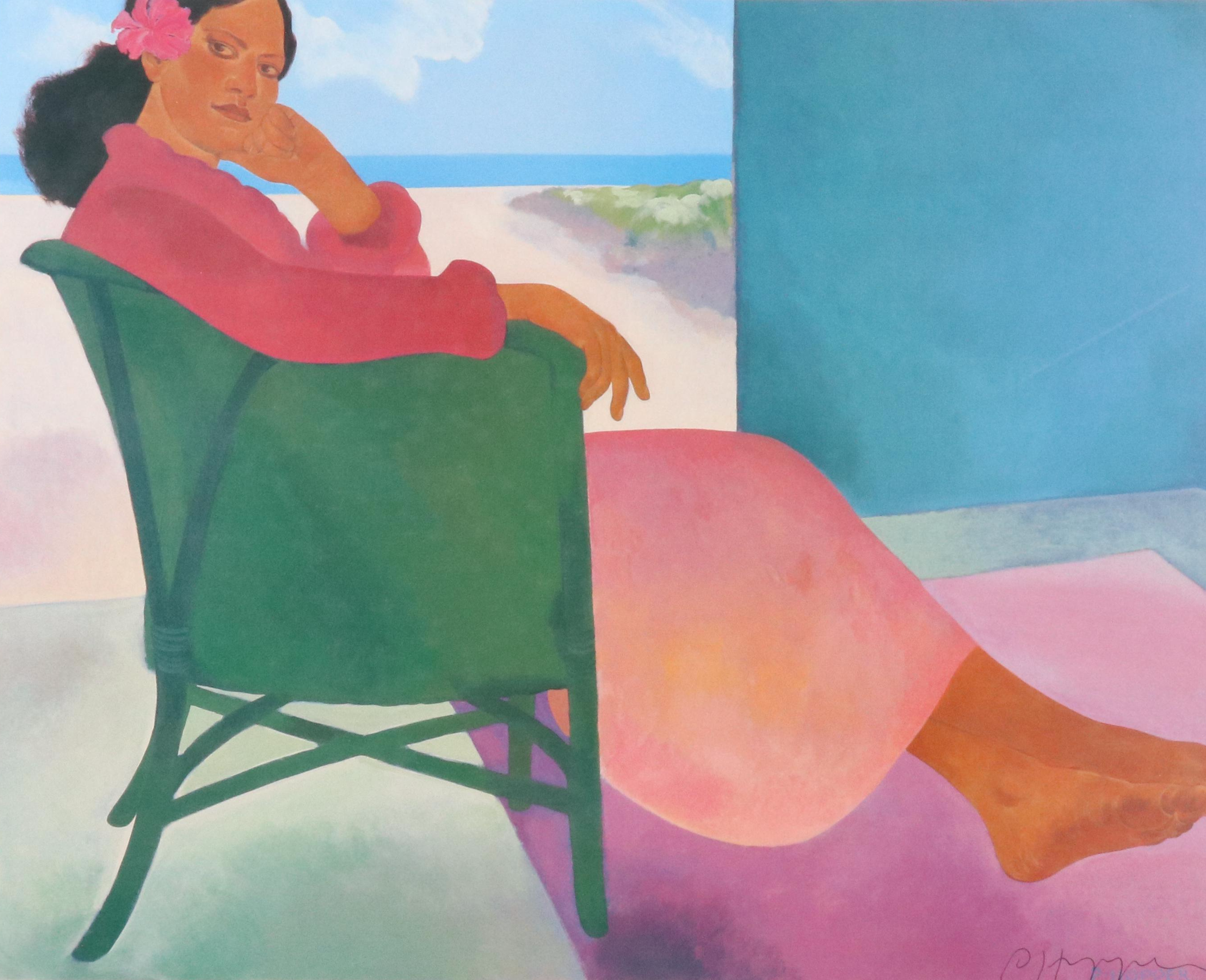 Bishop Museum Festival Poster After Pegge Hopper, 1984