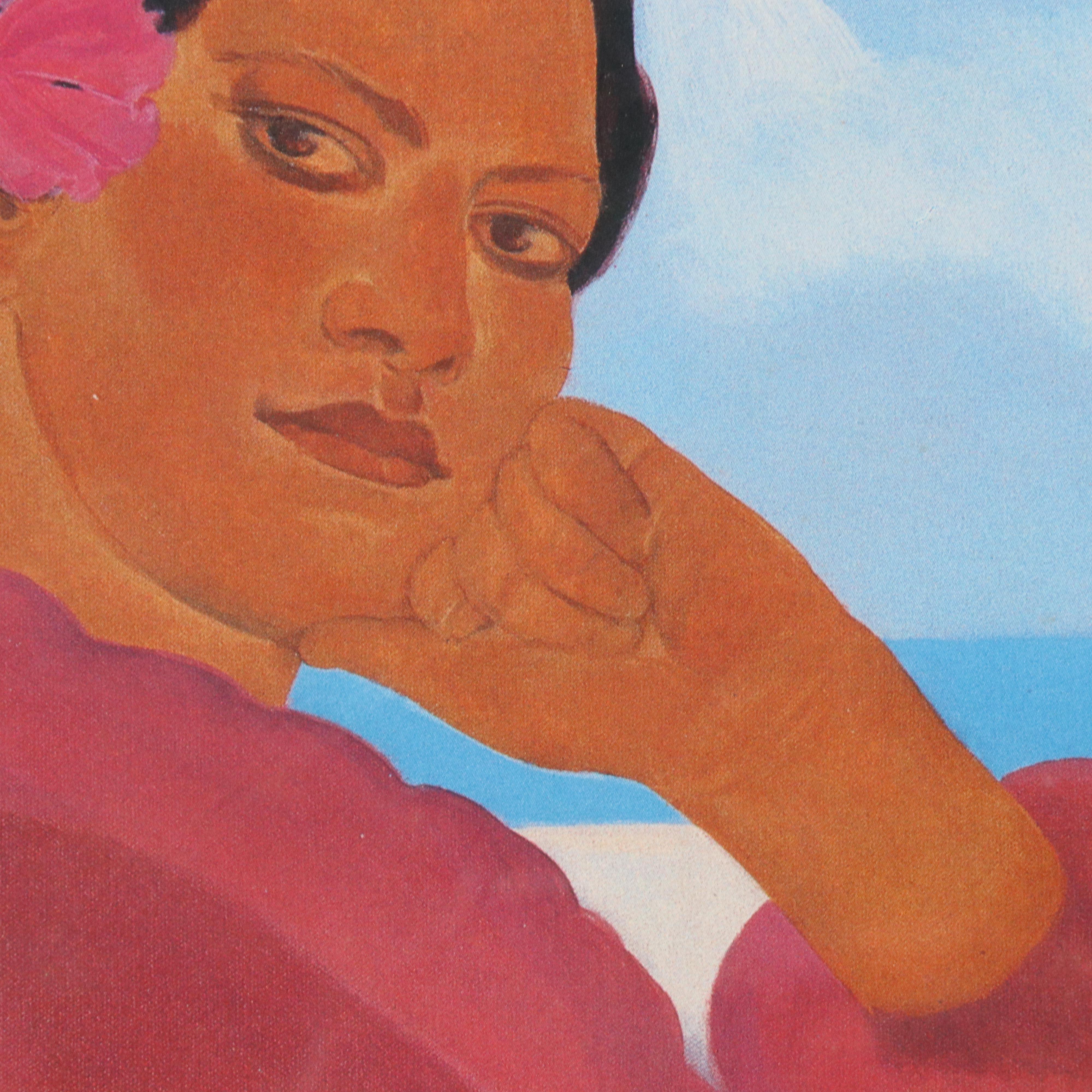 Bishop Museum Festival Poster After Pegge Hopper, 1984