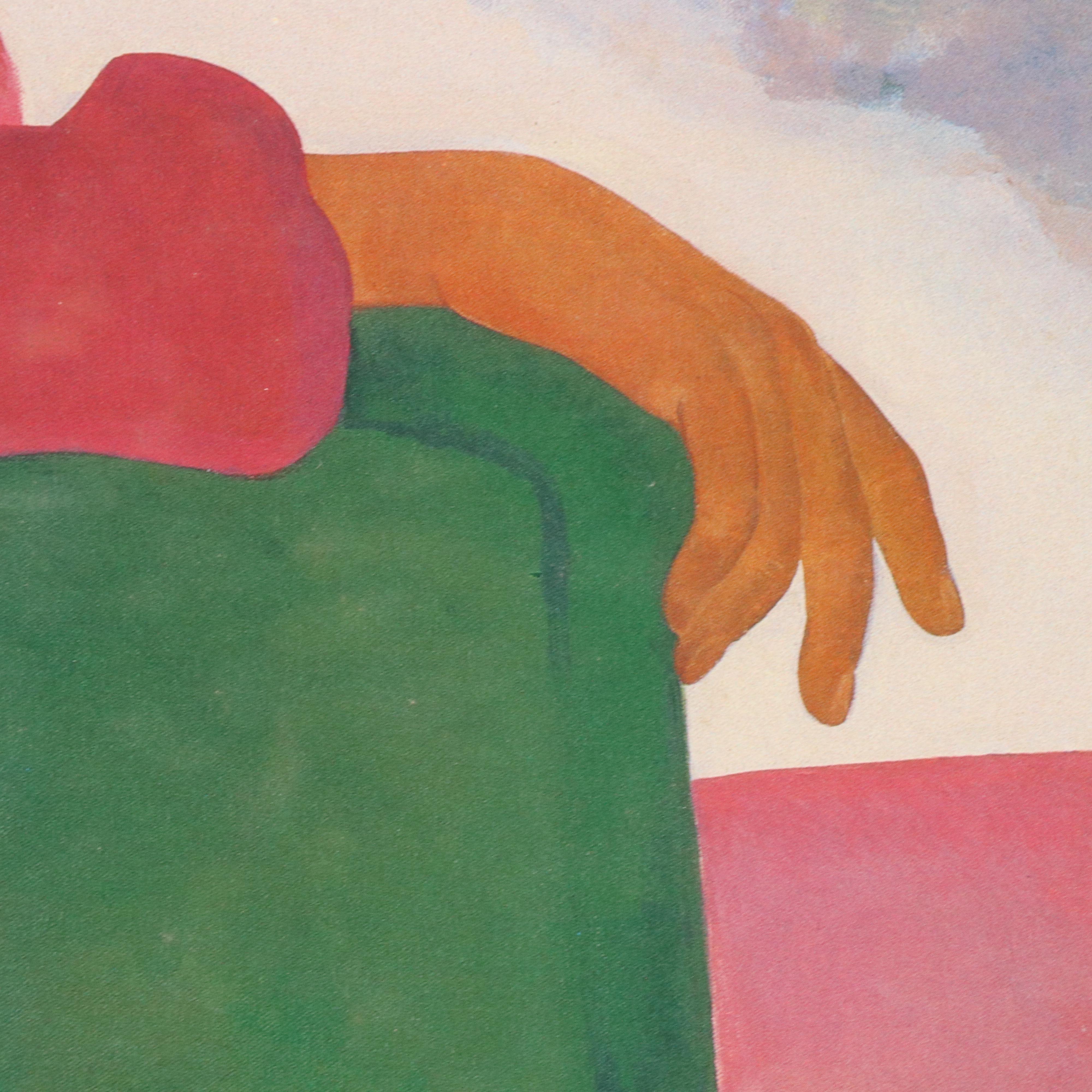 Bishop Museum Festival Poster After Pegge Hopper, 1984