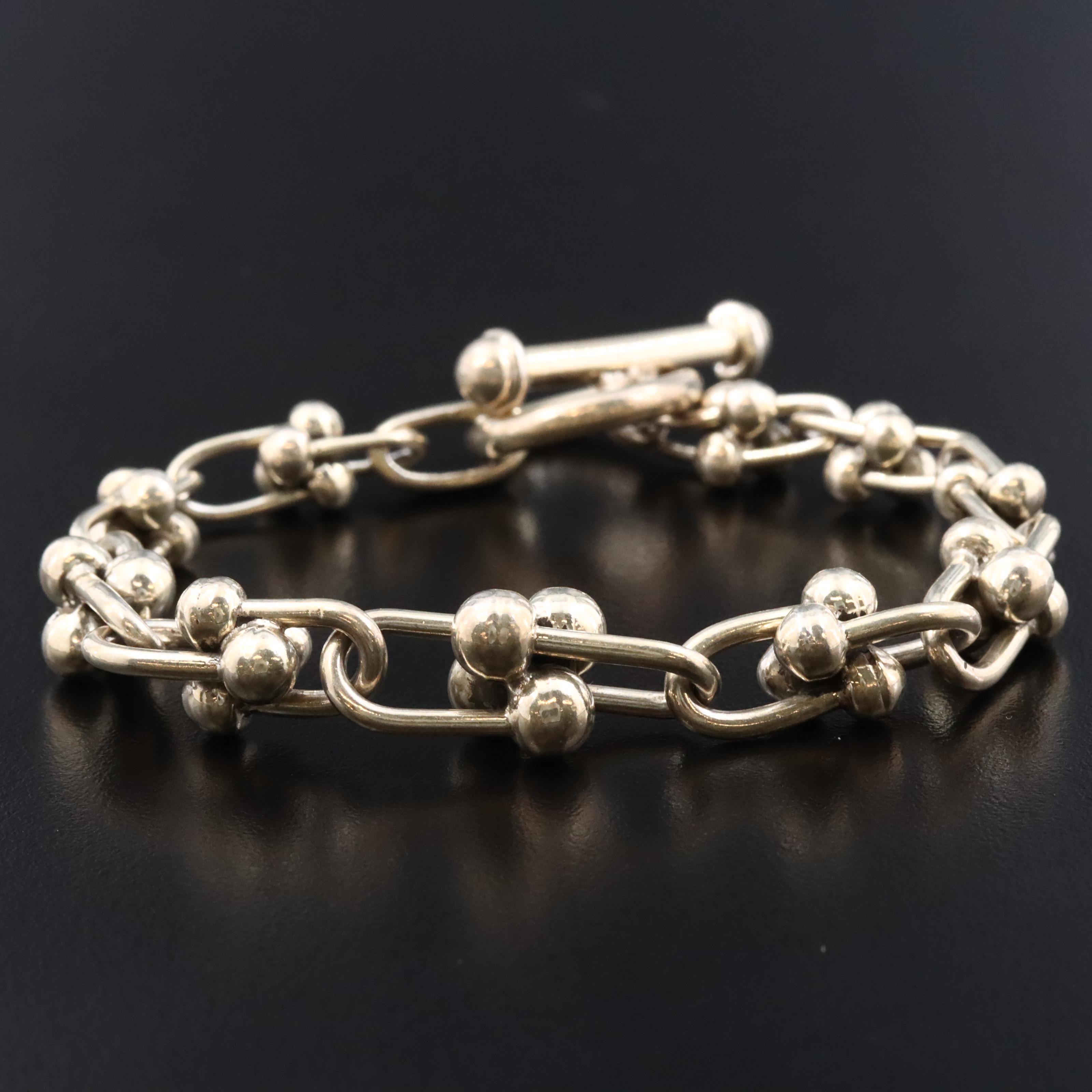Sterling Fancy Link Bracelet
