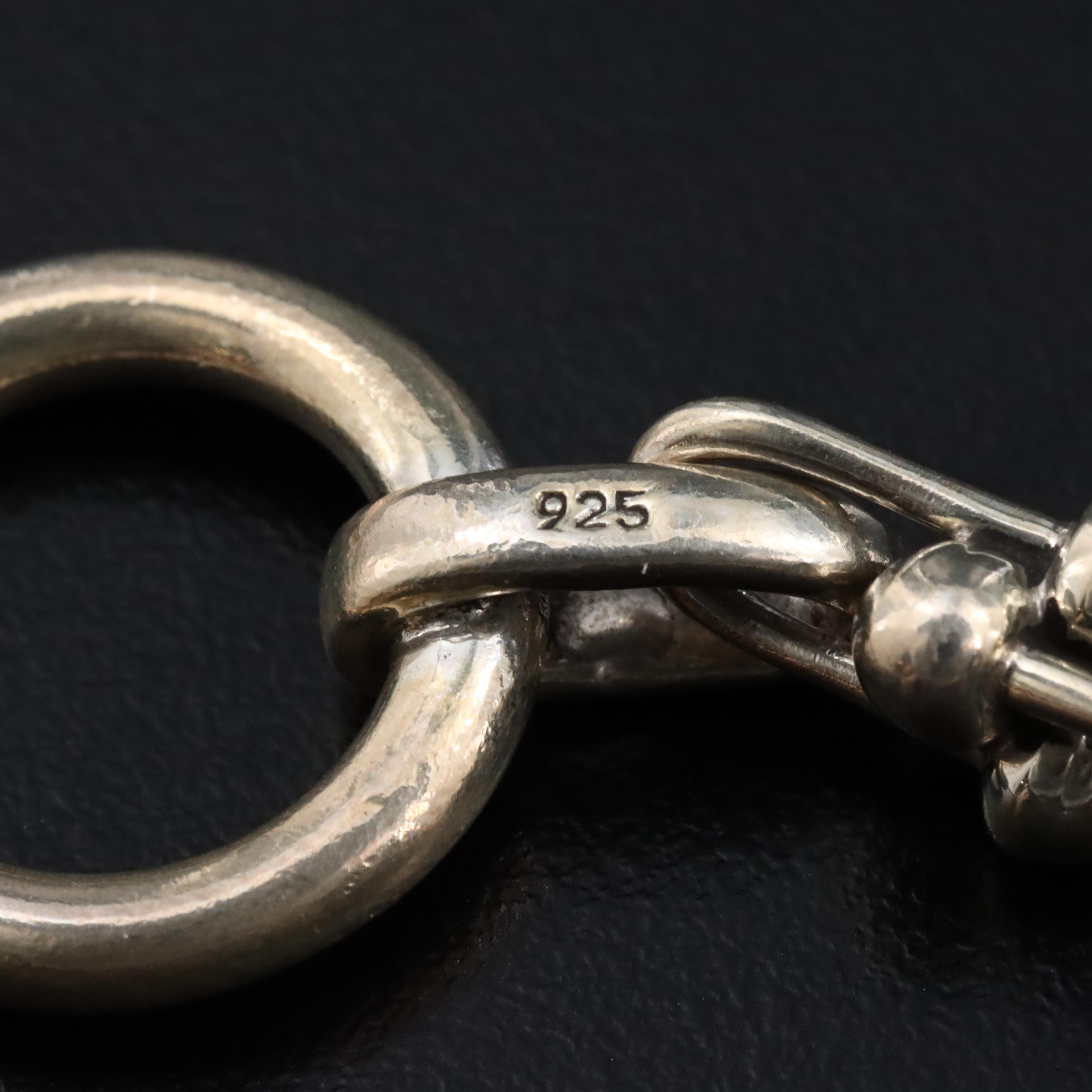 Sterling Fancy Link Bracelet