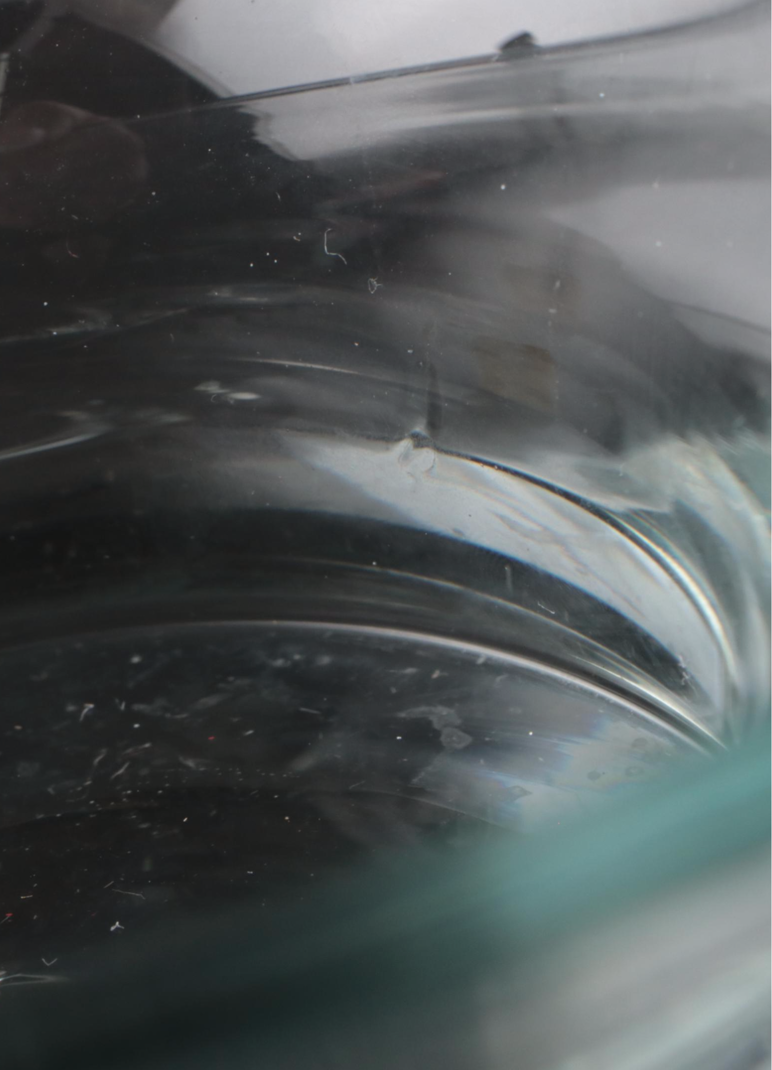 Blenko Footed Glass Bowl with Other Trumpet and Disc Top Vases