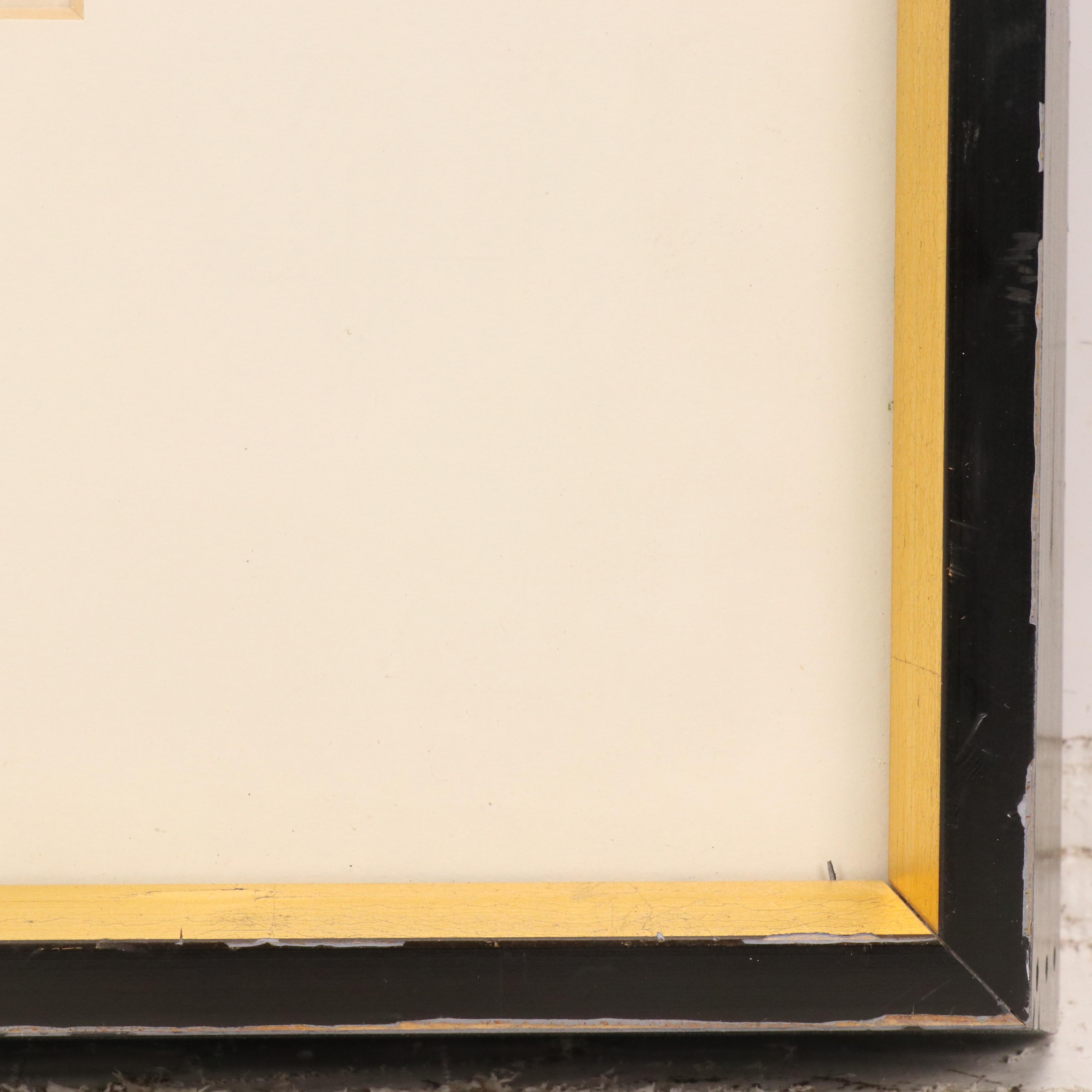 Fay Freedman Woodblock "Shabbos"