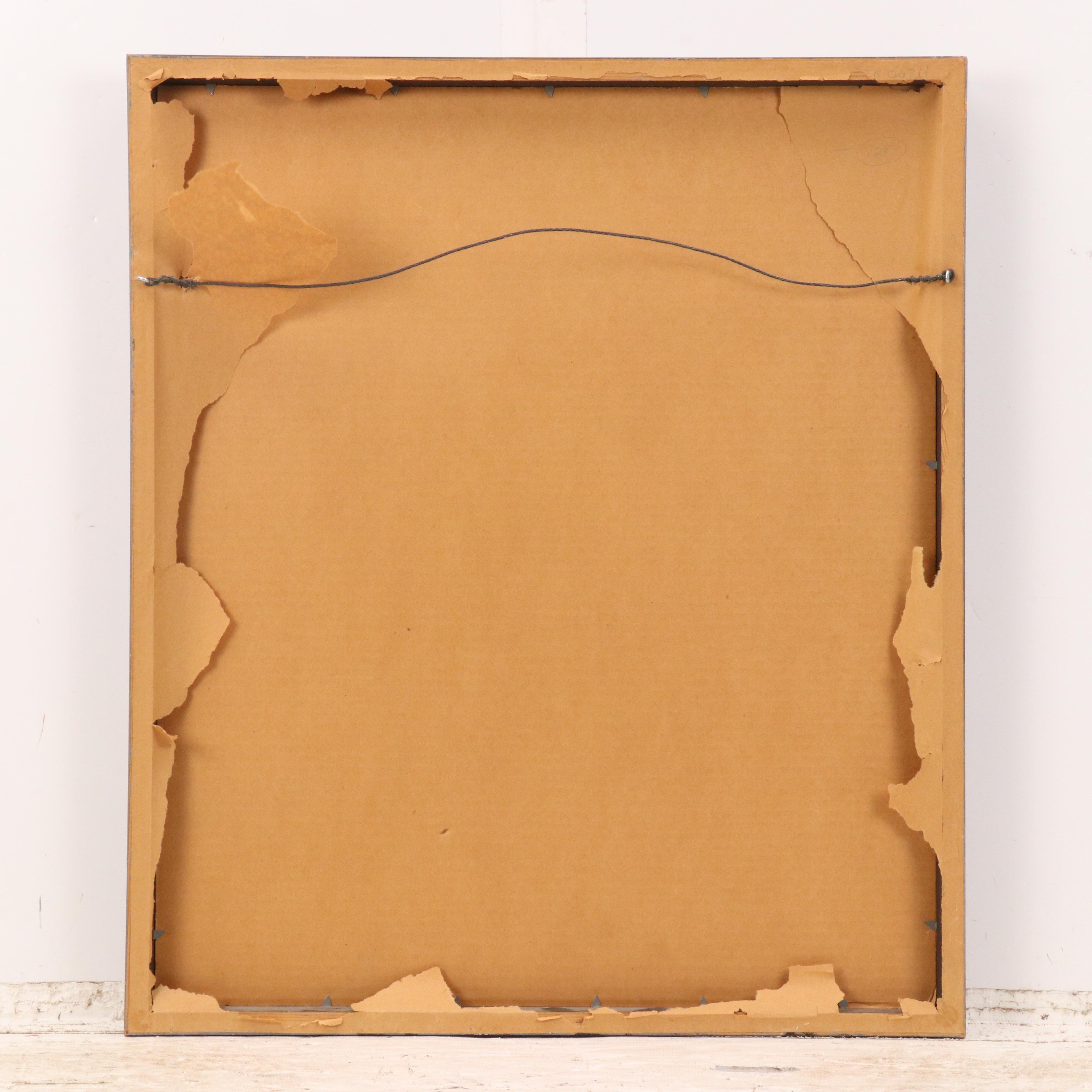 Fay Freedman Woodblock "Shabbos"