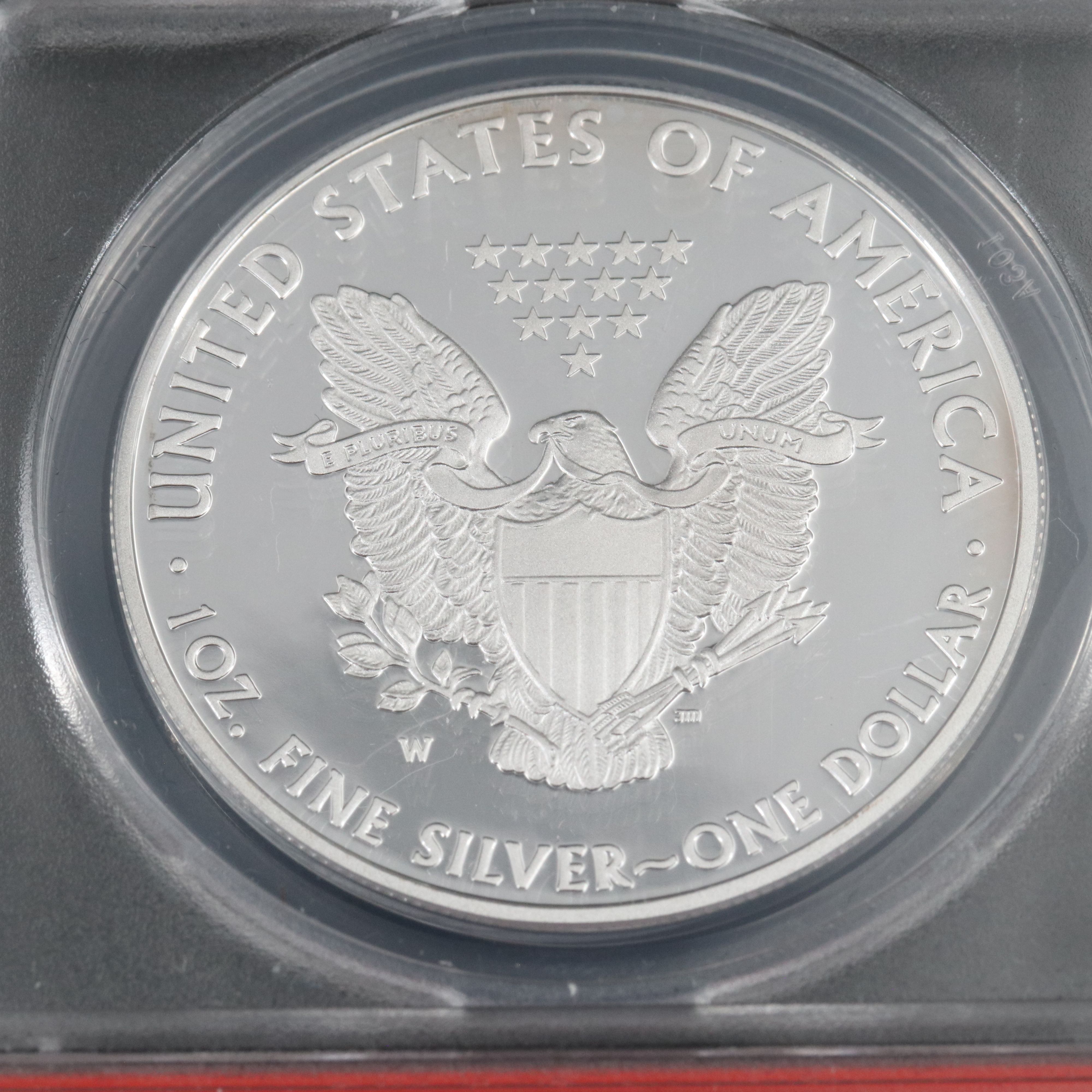 ANACS PR70 DCAM 2011-W First Release Silver Eagle Proof Coin