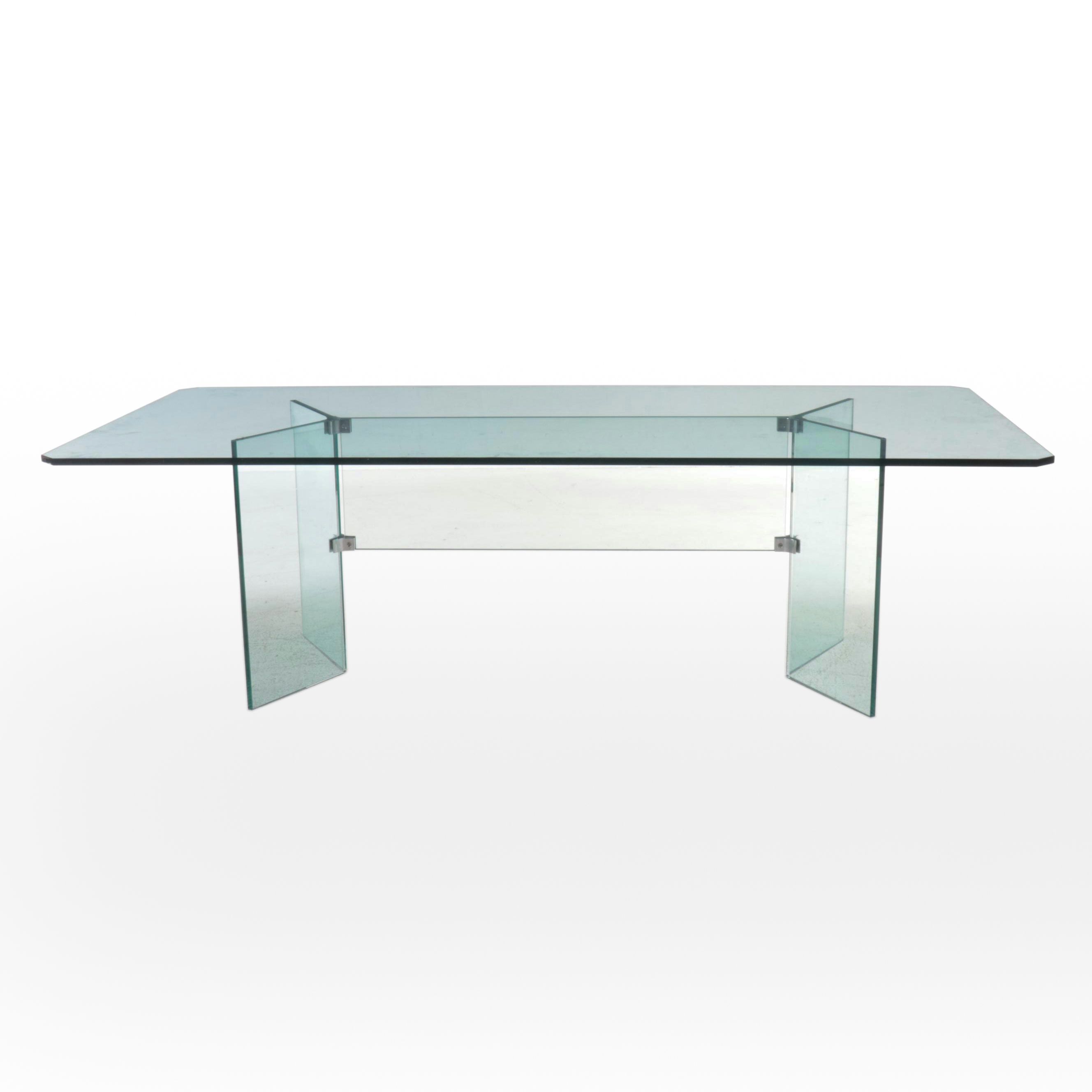 Modernist Glass Table