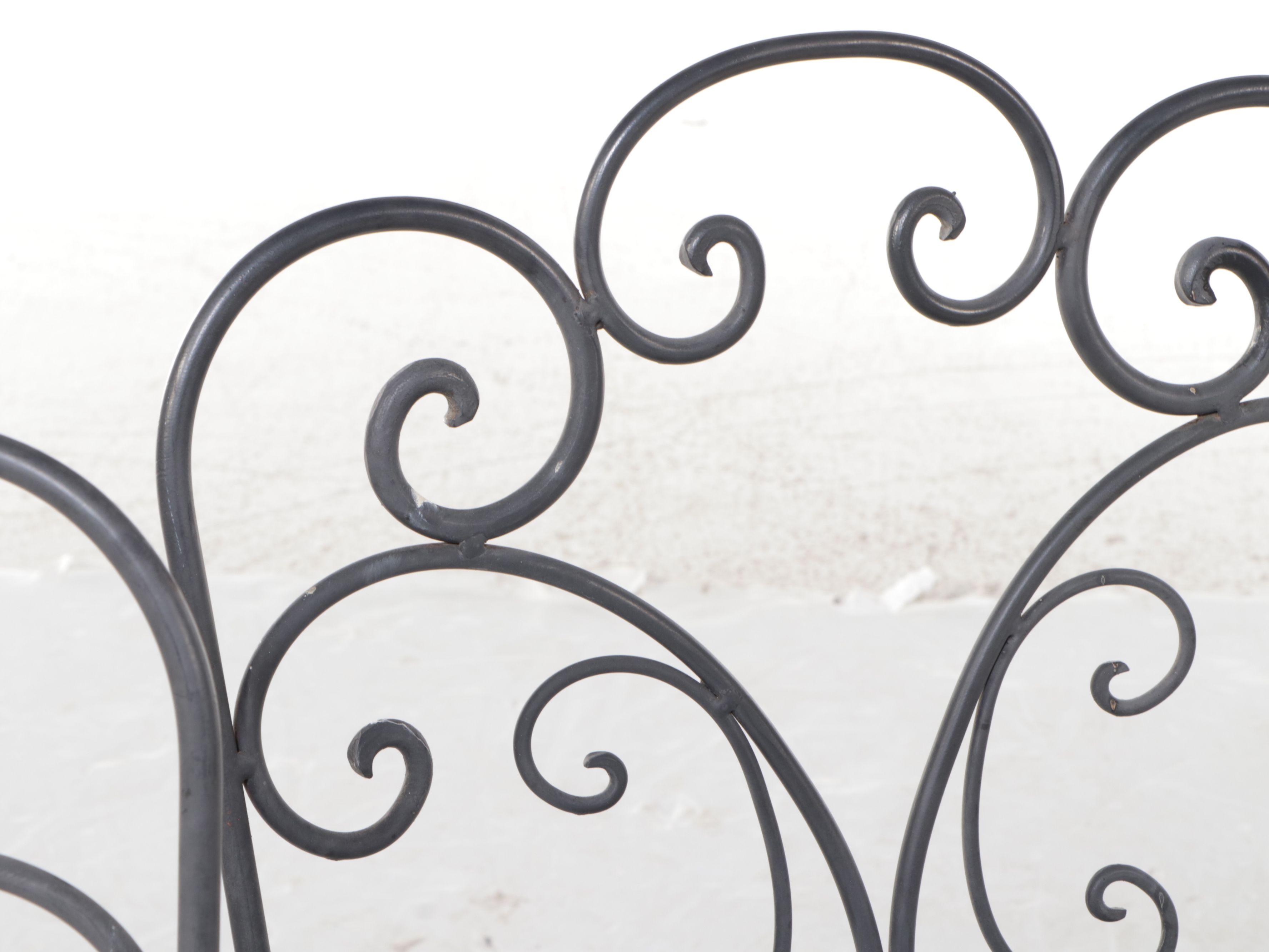 Cast Metal Bistro Table with Chairs