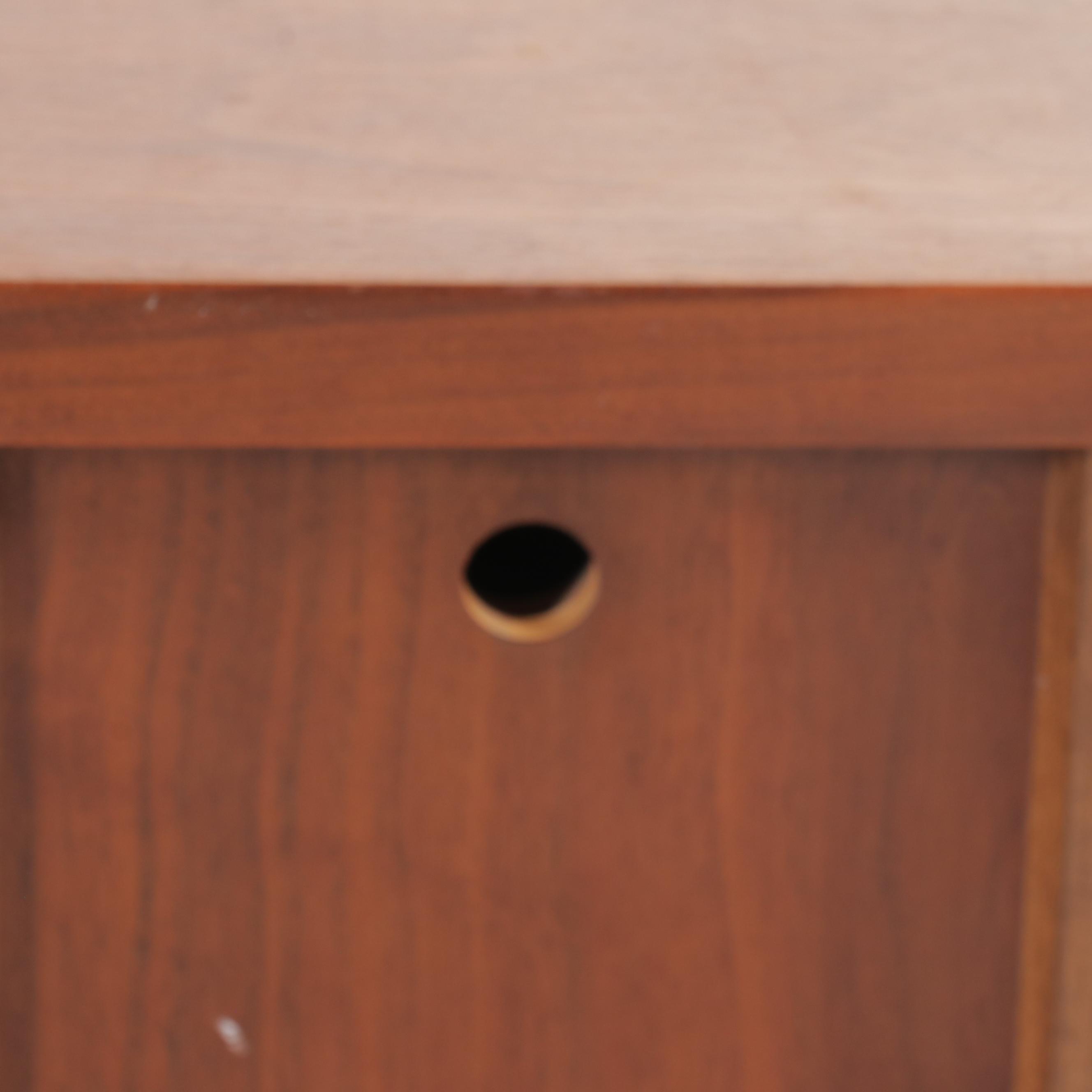 Lane Mid Century Modern Walnut Blanket Chest with Cedar Lining