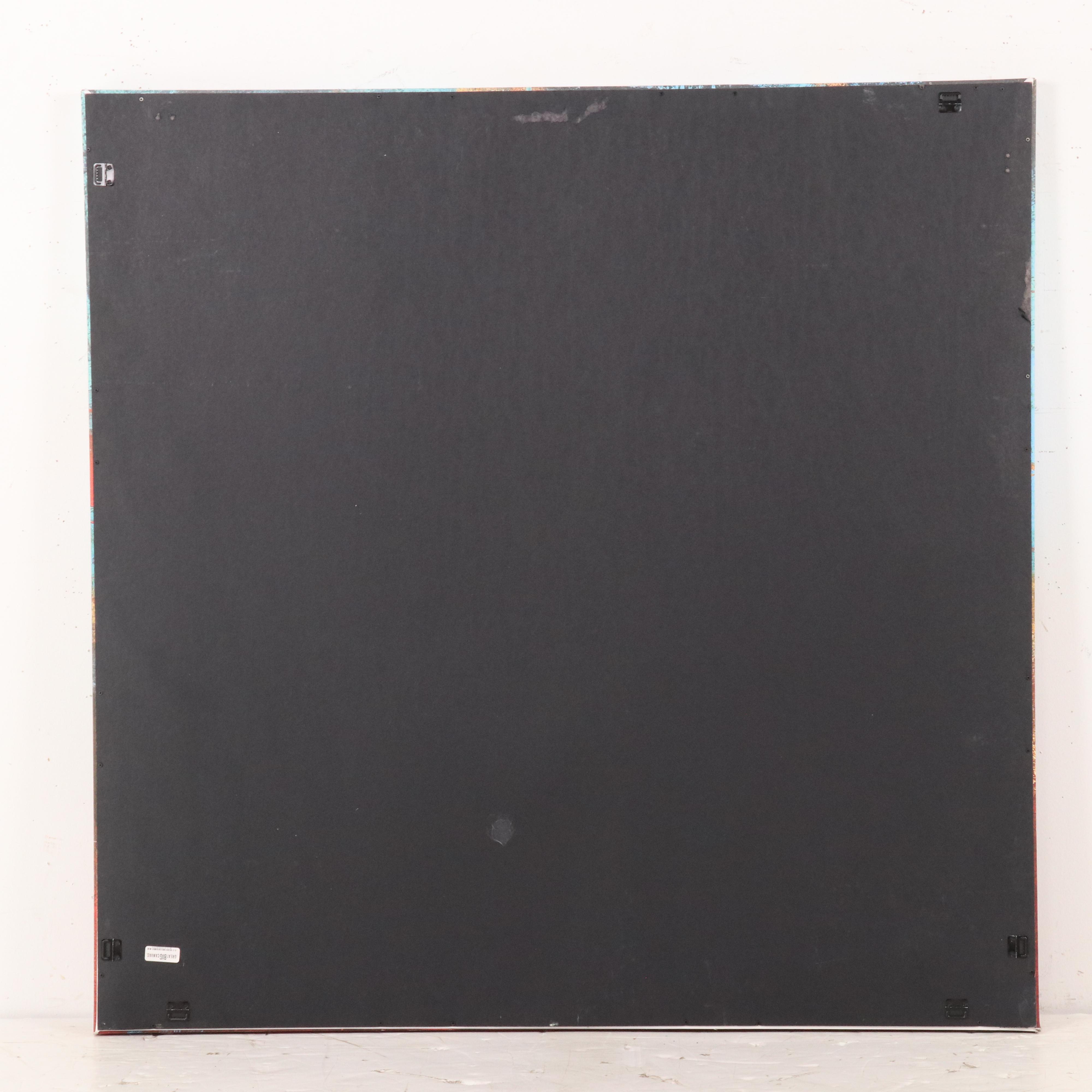 Abstract Giclée "Blue Monday" After Erin Ashley