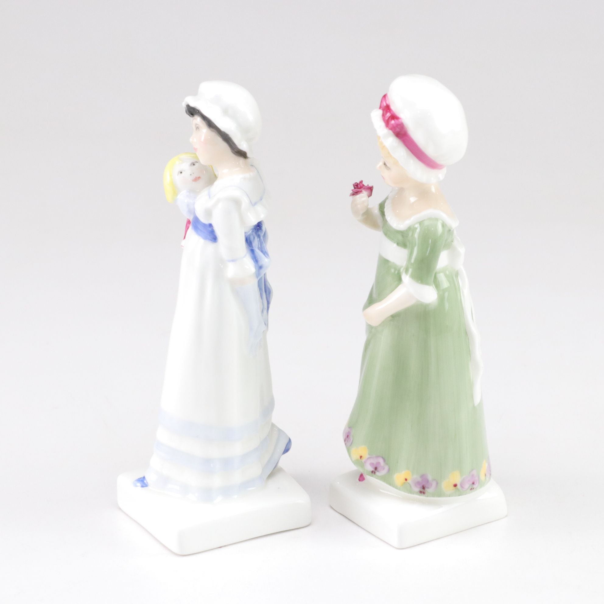 Royal Doulton Bone China "Emma", "Ruth" and "Amy" in Kate Greenaway Collection
