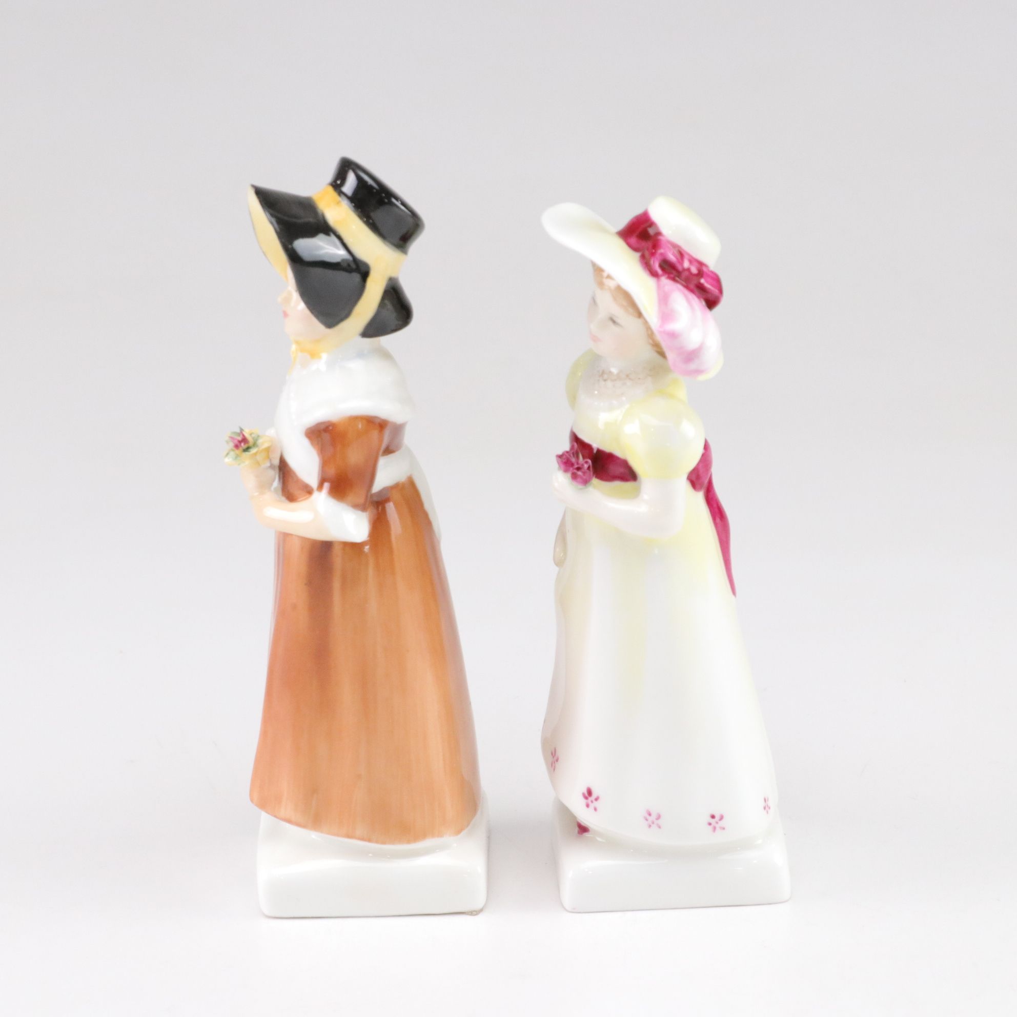 Royal Doulton Bone China "Emma", "Ruth" and "Amy" in Kate Greenaway Collection