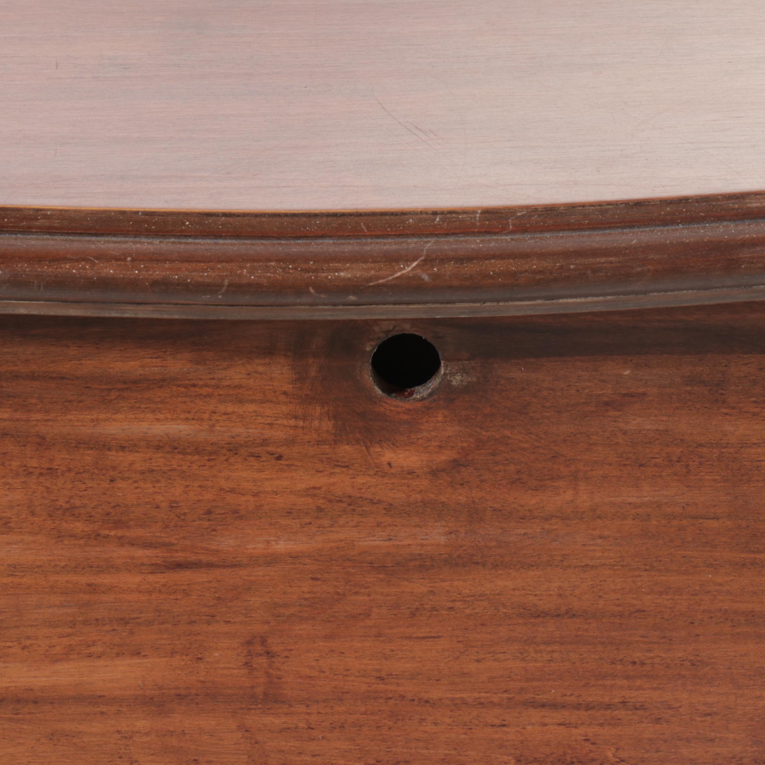 Lane French Provincial Style Walnut Blanket Chest with Cedar Lining, Late 20th C