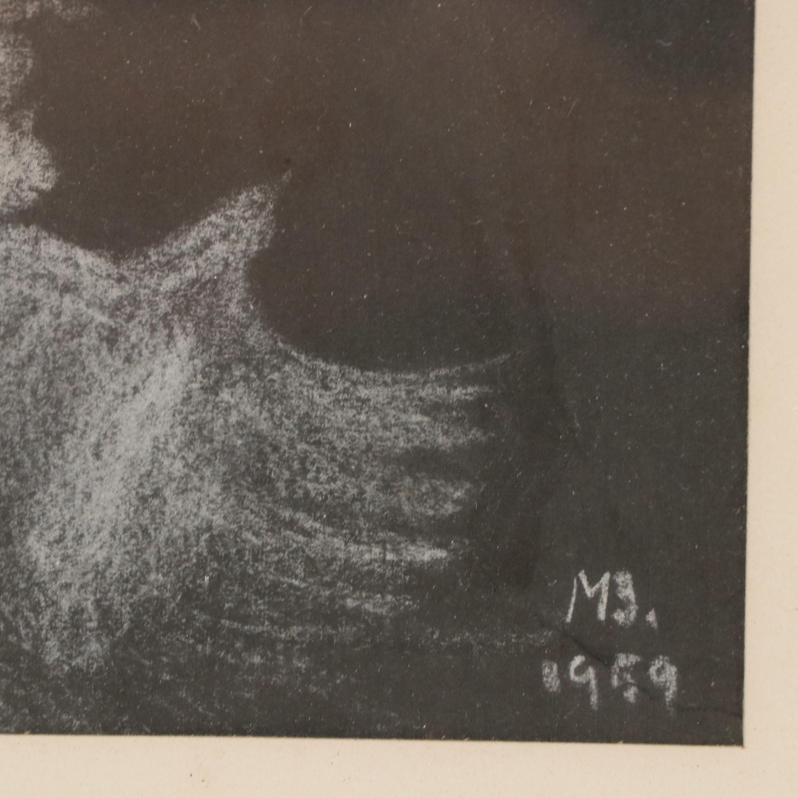 Pastel Portrait of a Child, 1959