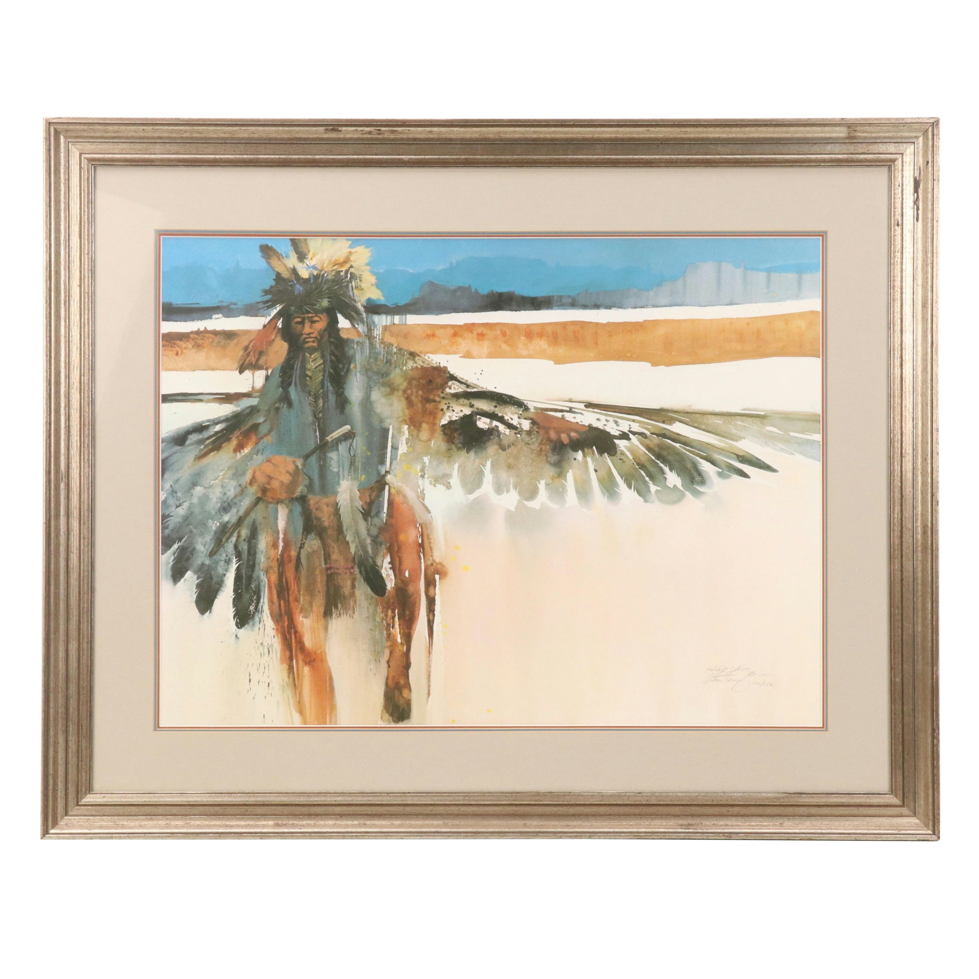 Morten Solberg Offset Lithograph "One With Earth and Sky"