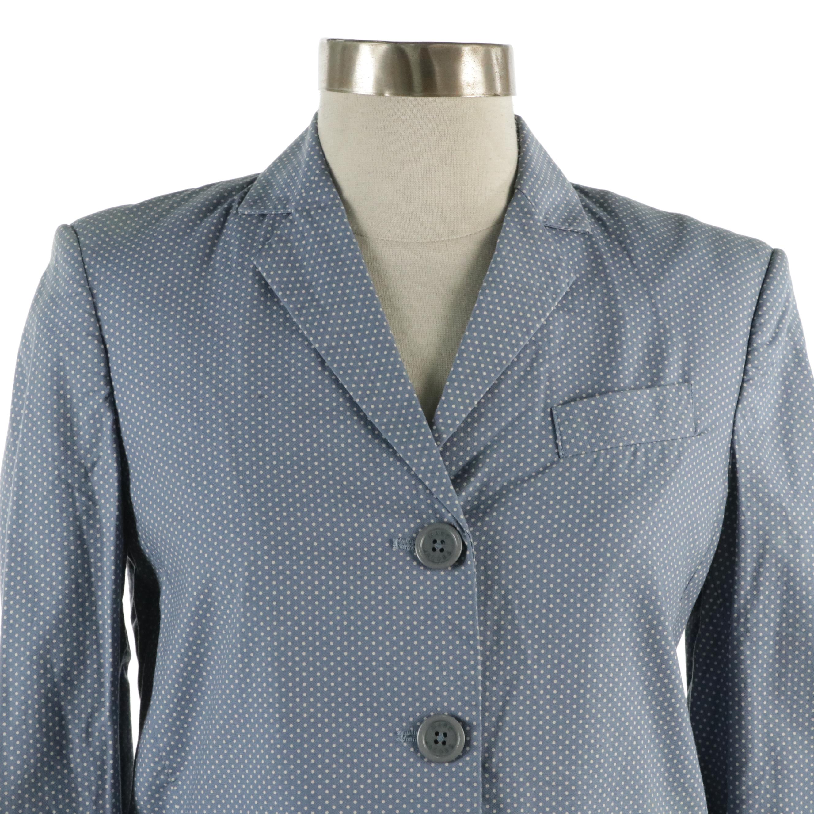 Giorgio Armani Button-Front Jacket and Marc Jacobs Polka Dot Blazer