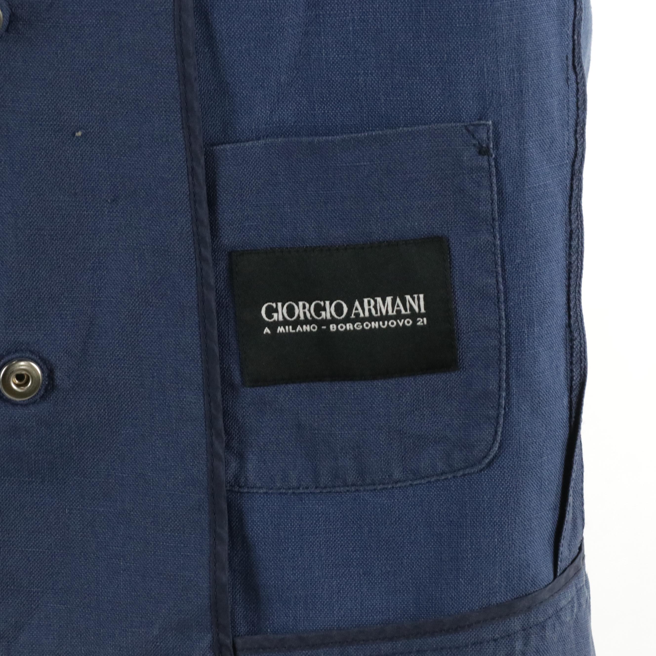 Giorgio Armani Button-Front Jacket and Marc Jacobs Polka Dot Blazer