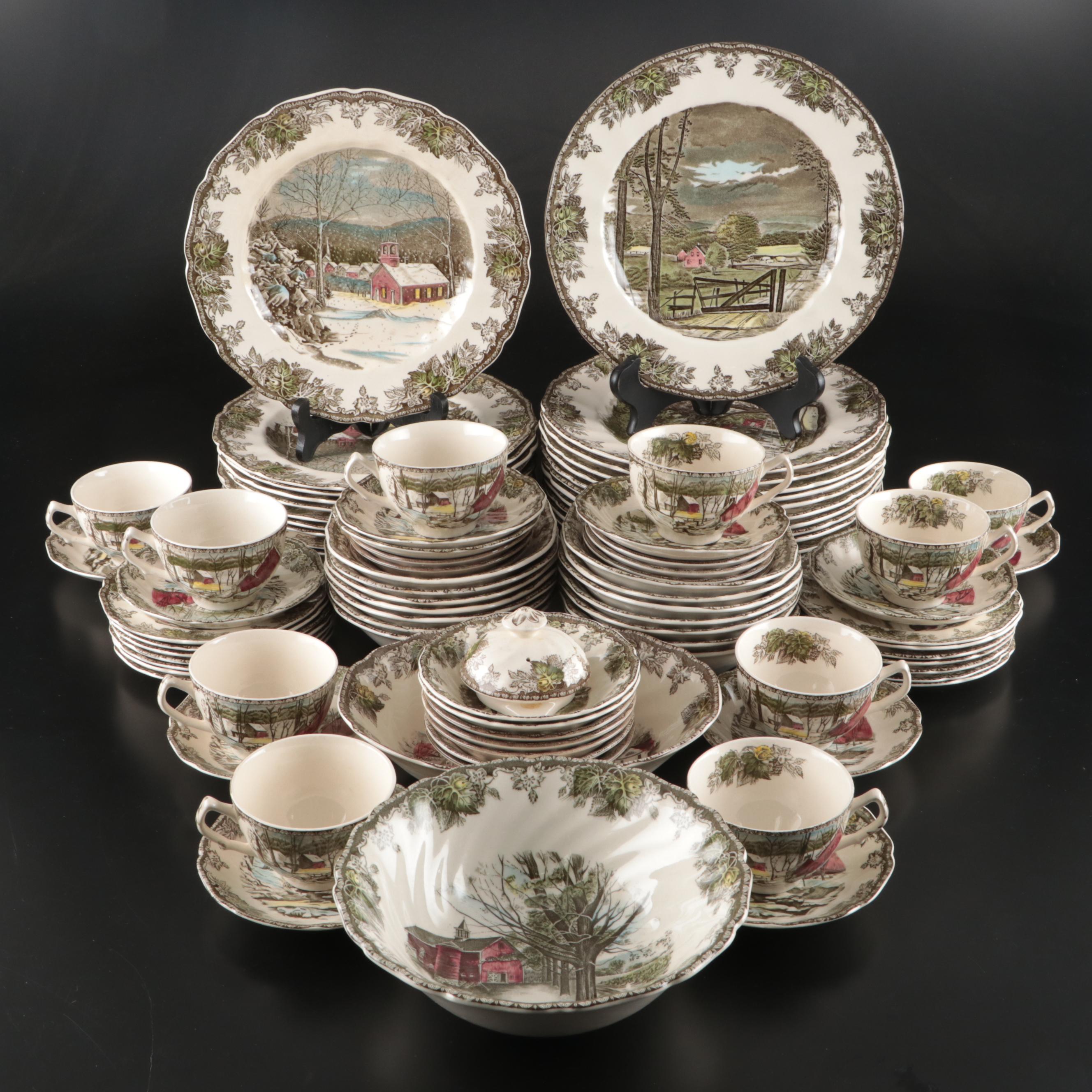 Johnson Brothers "Friendly Village" Dinnerware and Serving Pieces