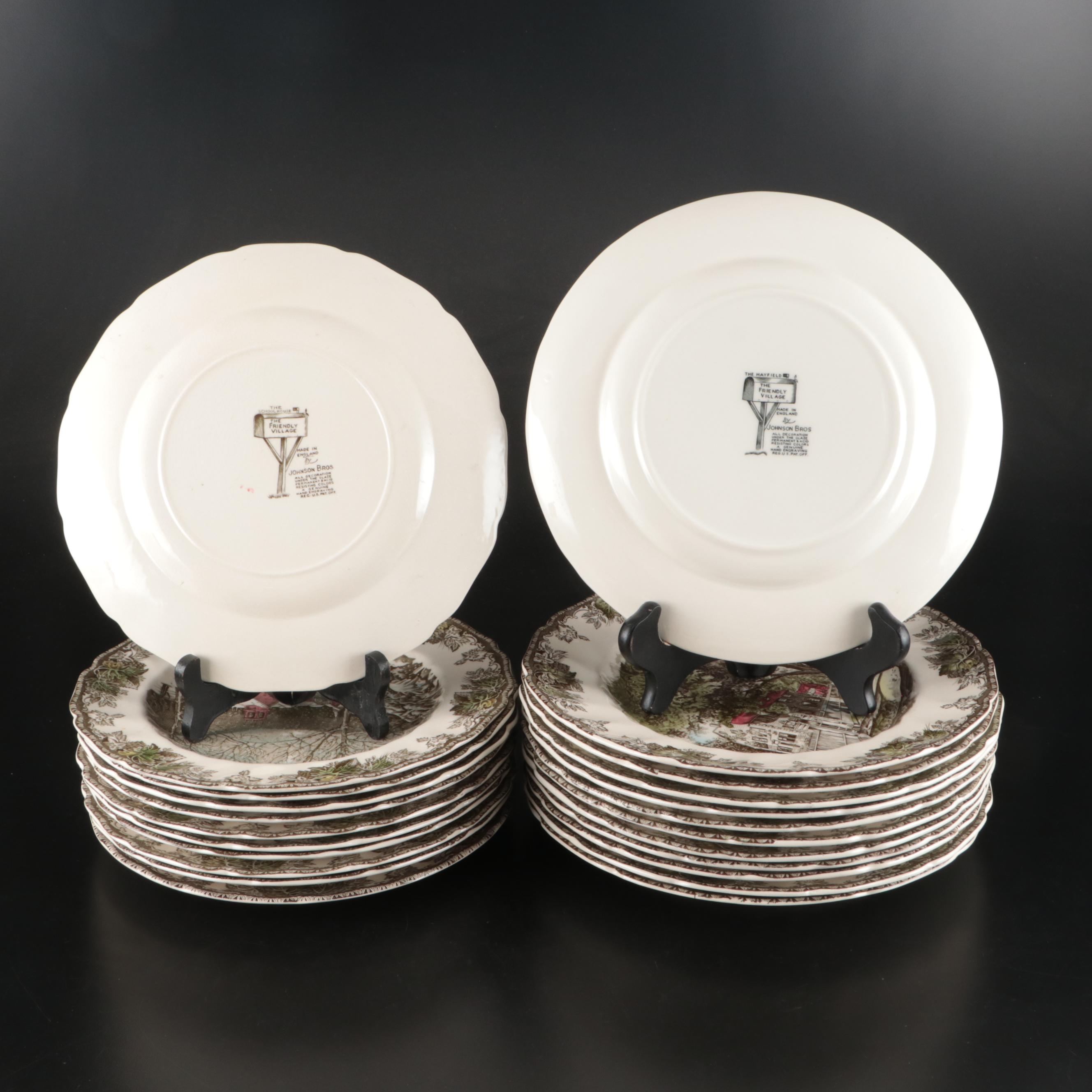 Johnson Brothers "Friendly Village" Dinnerware and Serving Pieces