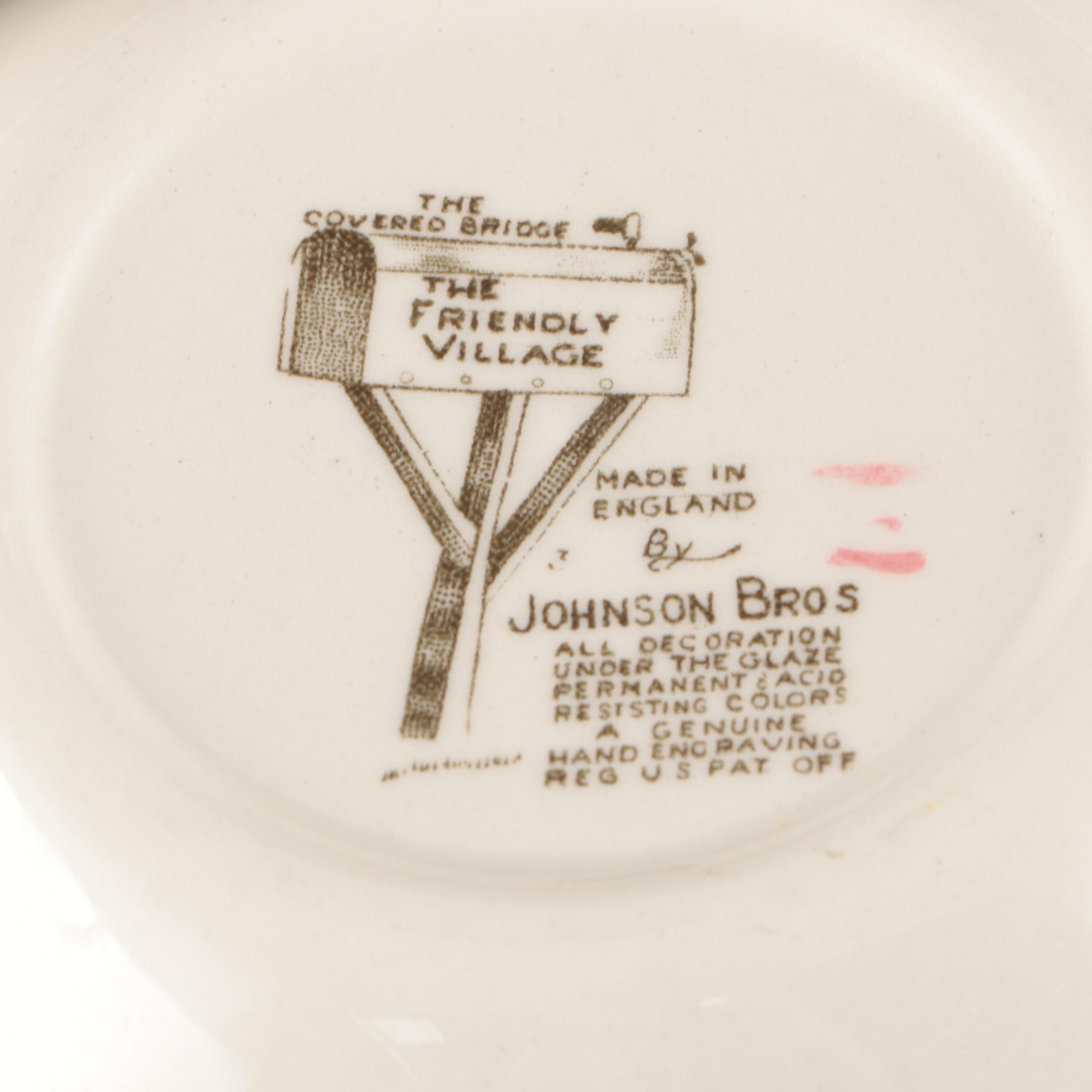 Johnson Brothers "Friendly Village" Dinnerware and Serving Pieces