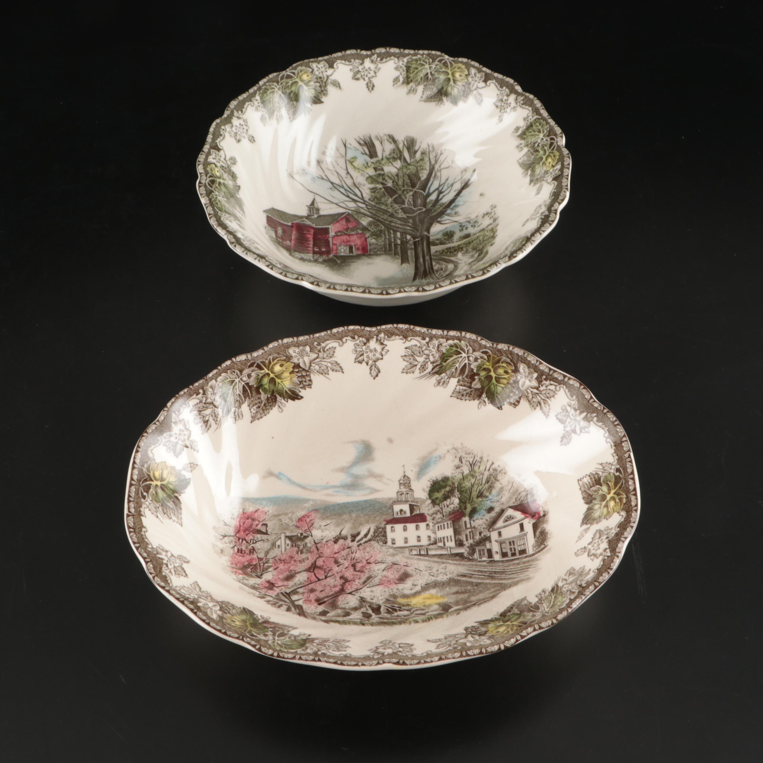Johnson Brothers "Friendly Village" Dinnerware and Serving Pieces
