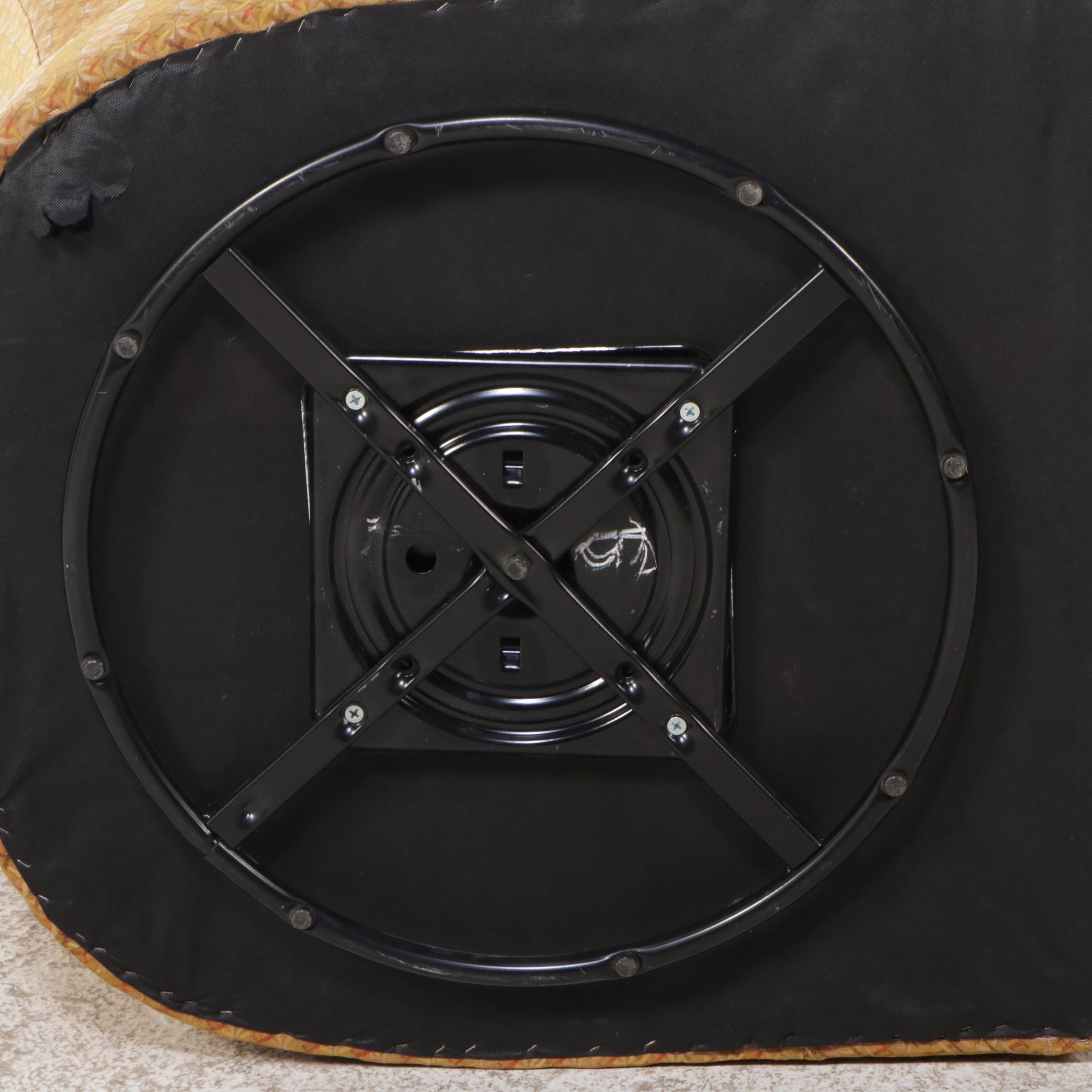 Upholstered Swivel Lounge Chair