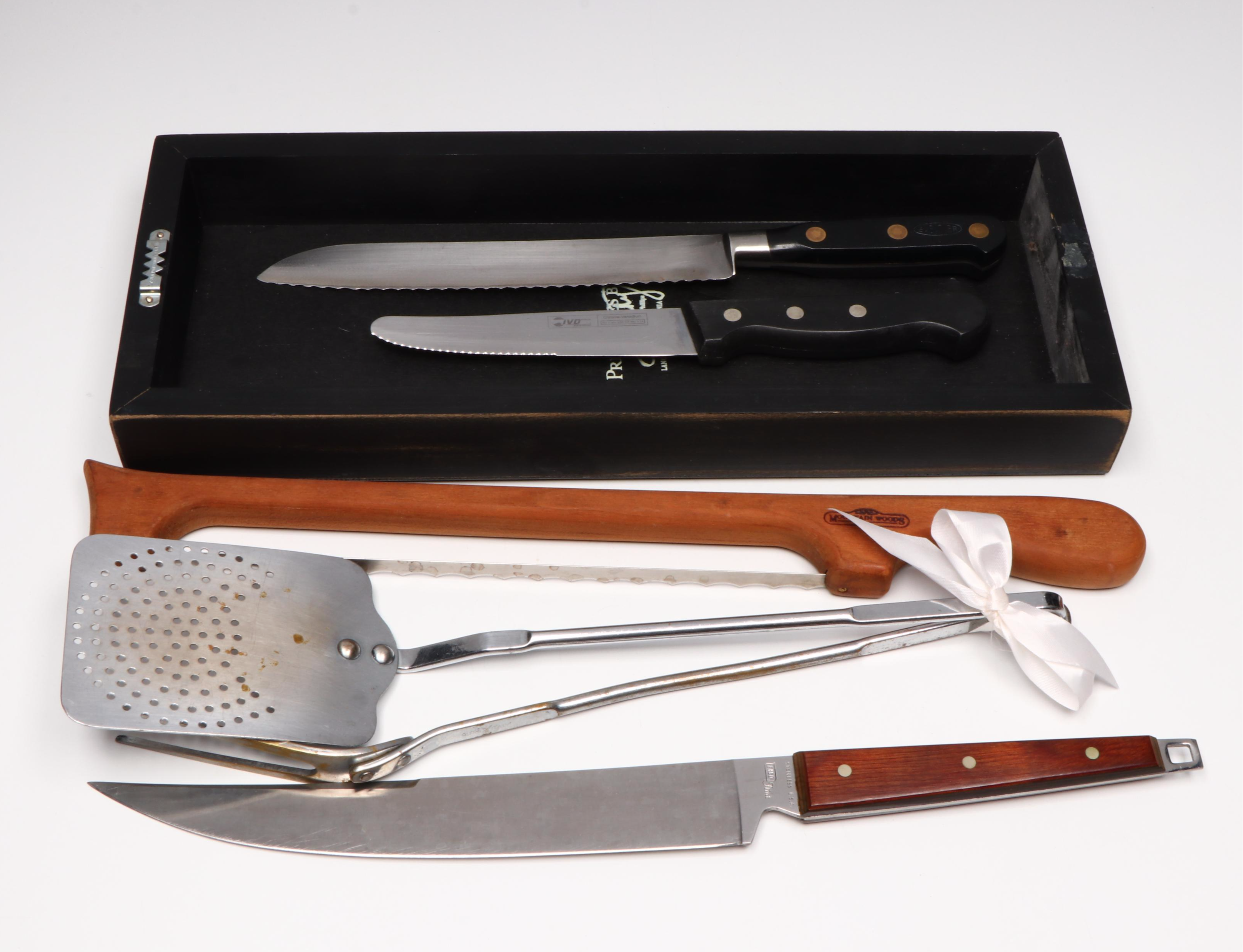 KitchenAid Food Grinder with Glass Containers and Other Kitchenware