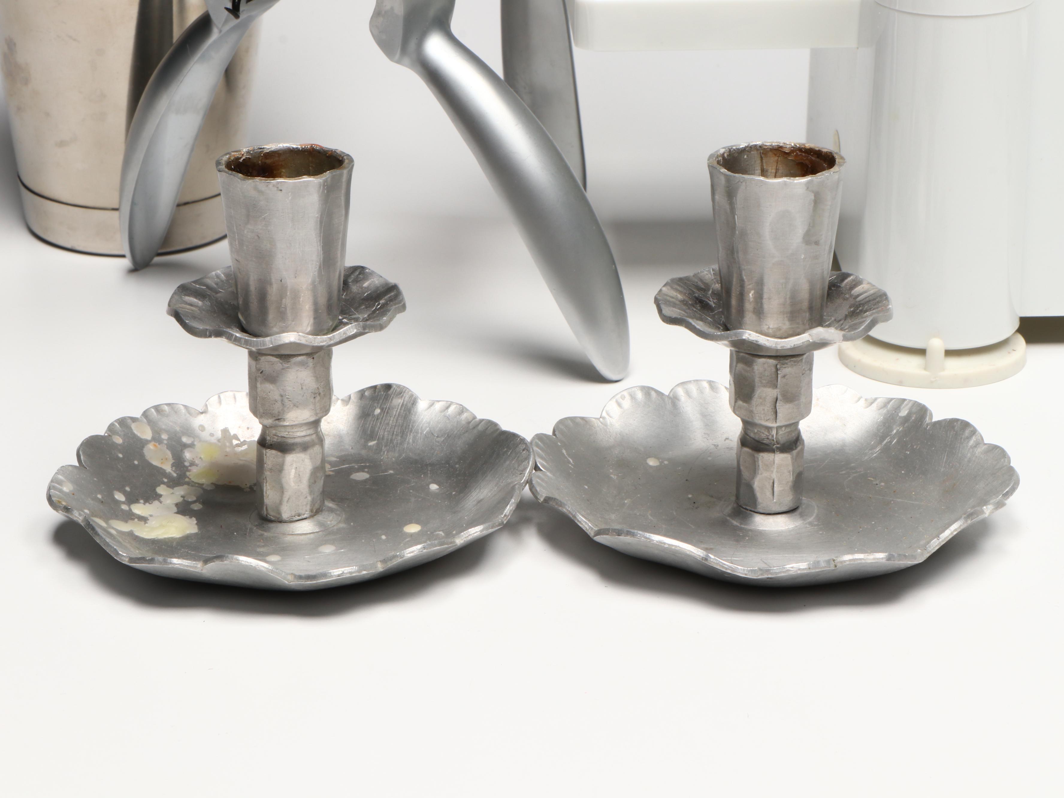 KitchenAid Food Grinder with Glass Containers and Other Kitchenware