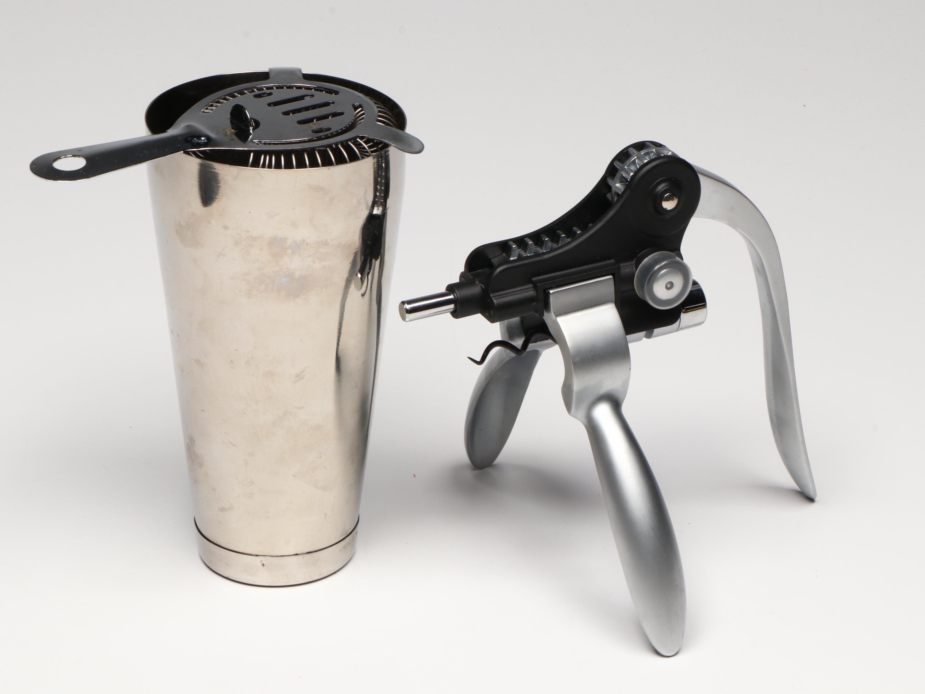 KitchenAid Food Grinder with Glass Containers and Other Kitchenware