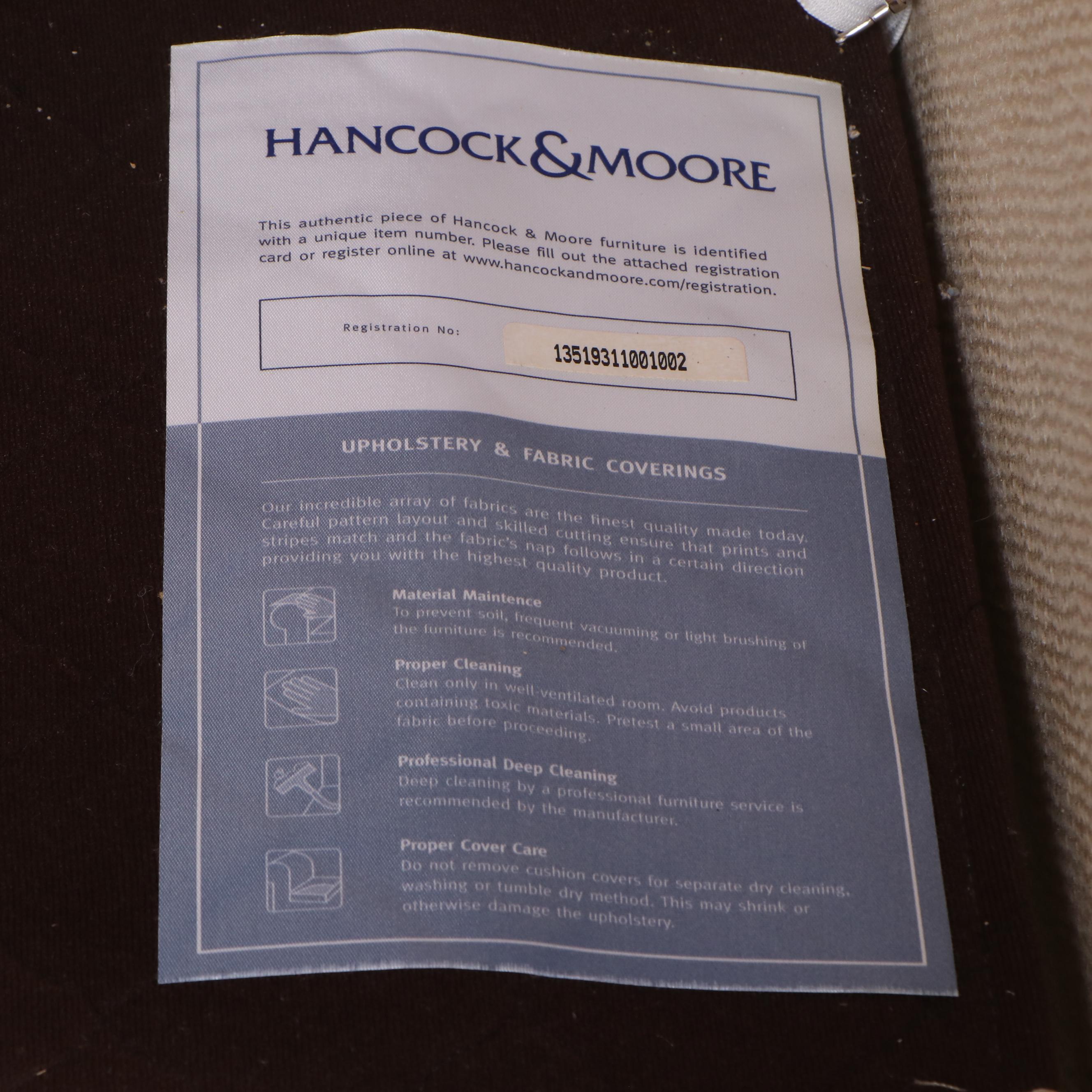 Hancock & Moore Recliner