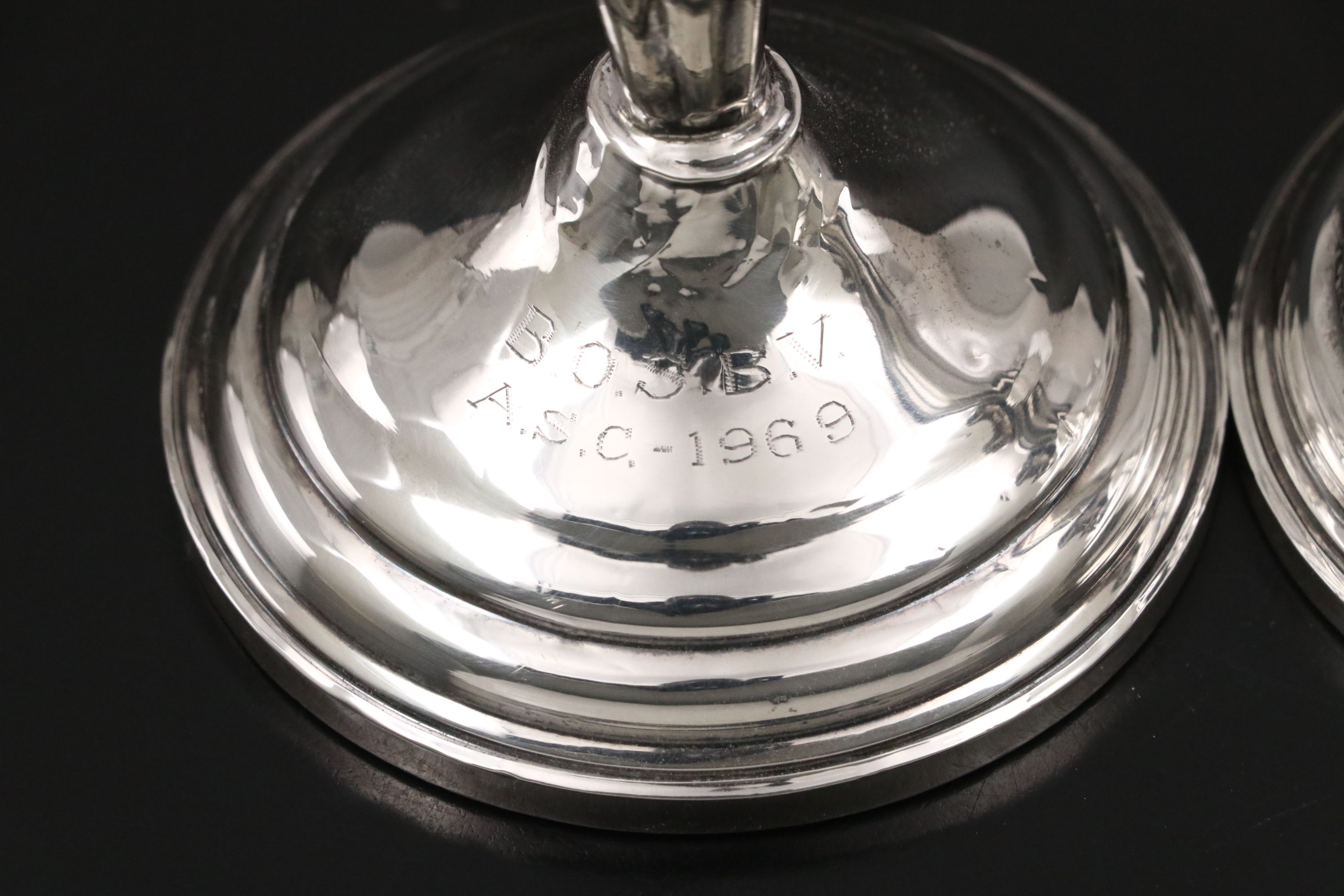 Towle and Other Sterling Silver Candle Holders