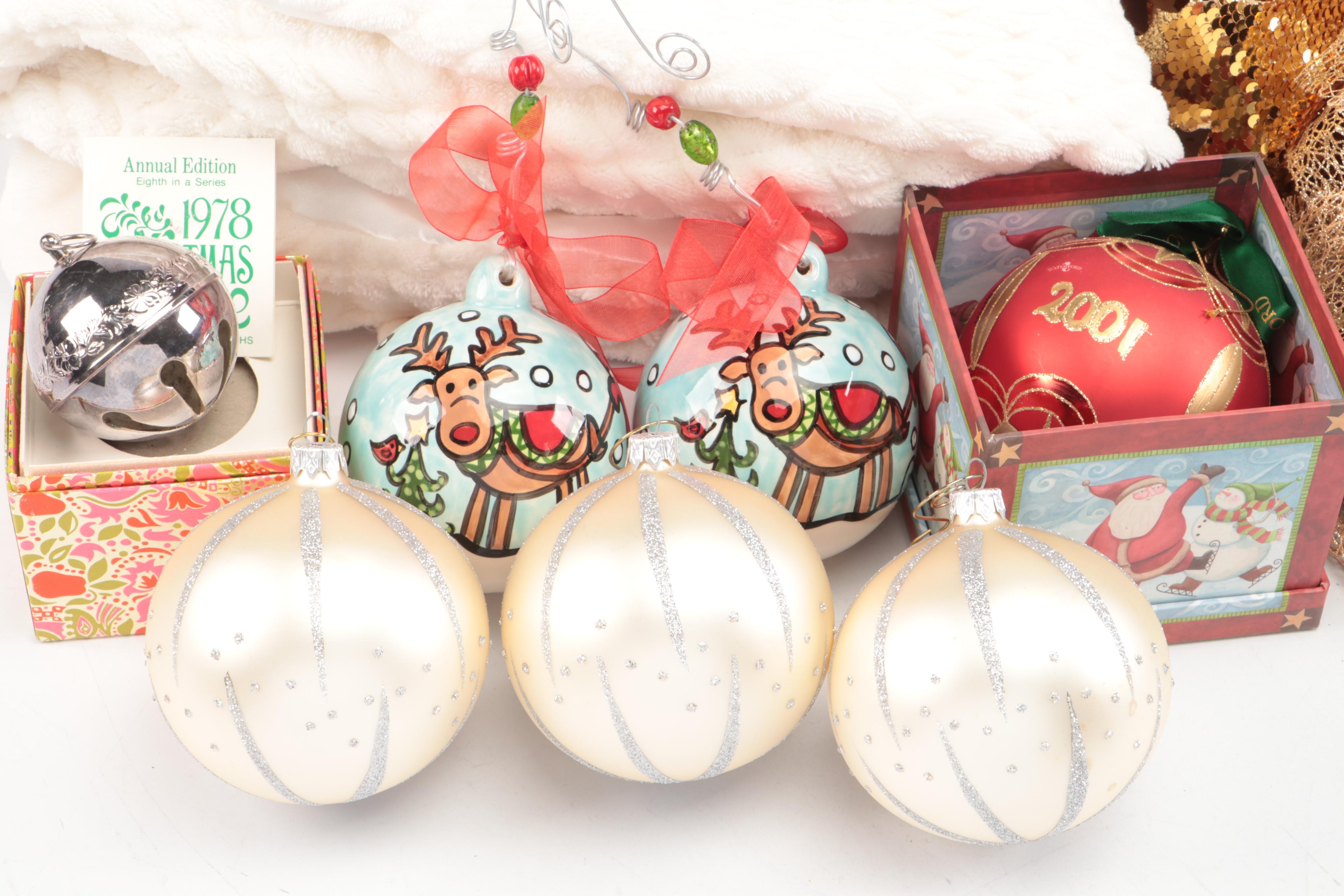 Waterford "Holiday Heirlooms" Musical Snow Globe and More Christmas Décor