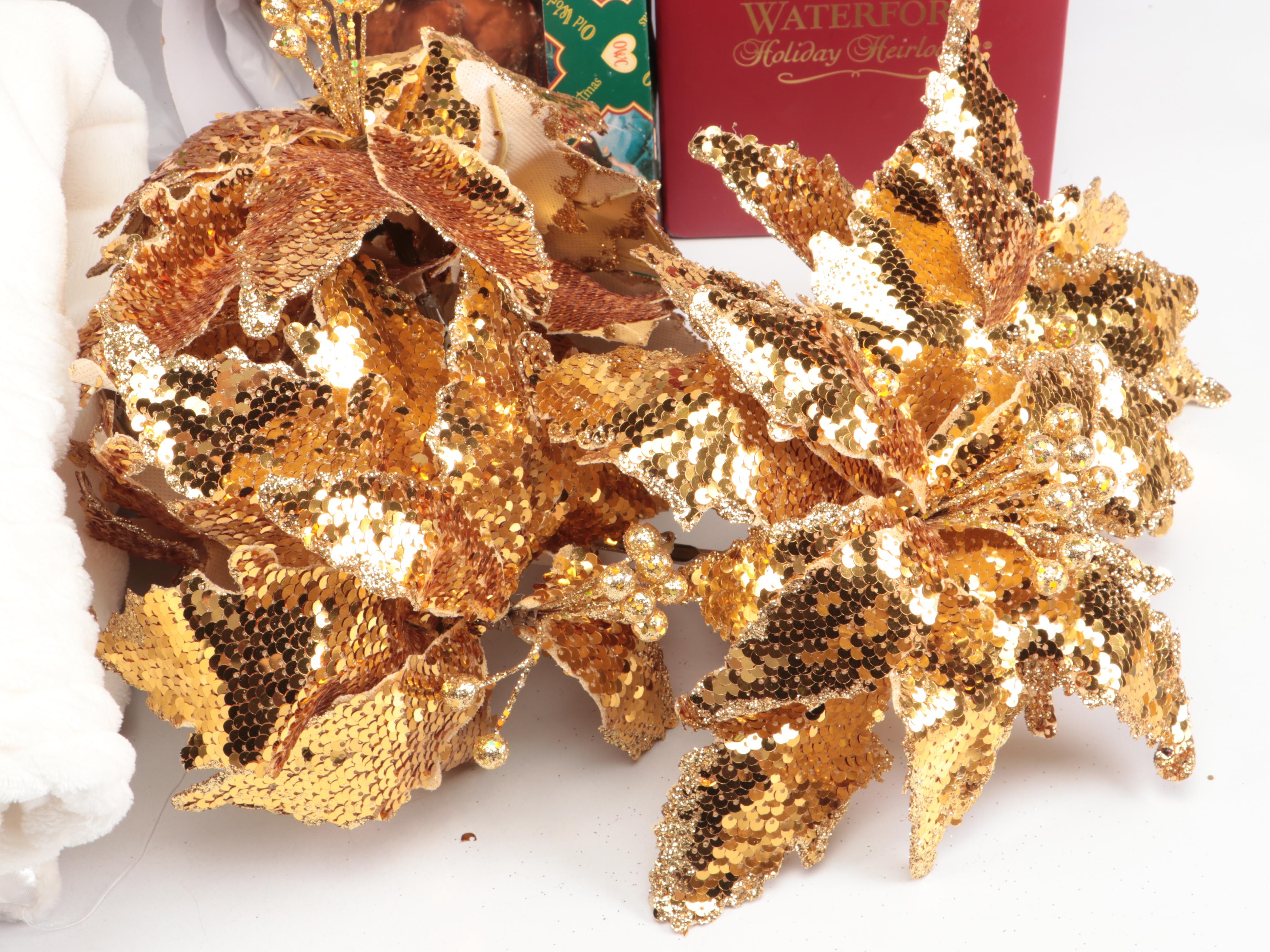 Waterford "Holiday Heirlooms" Musical Snow Globe and More Christmas Décor