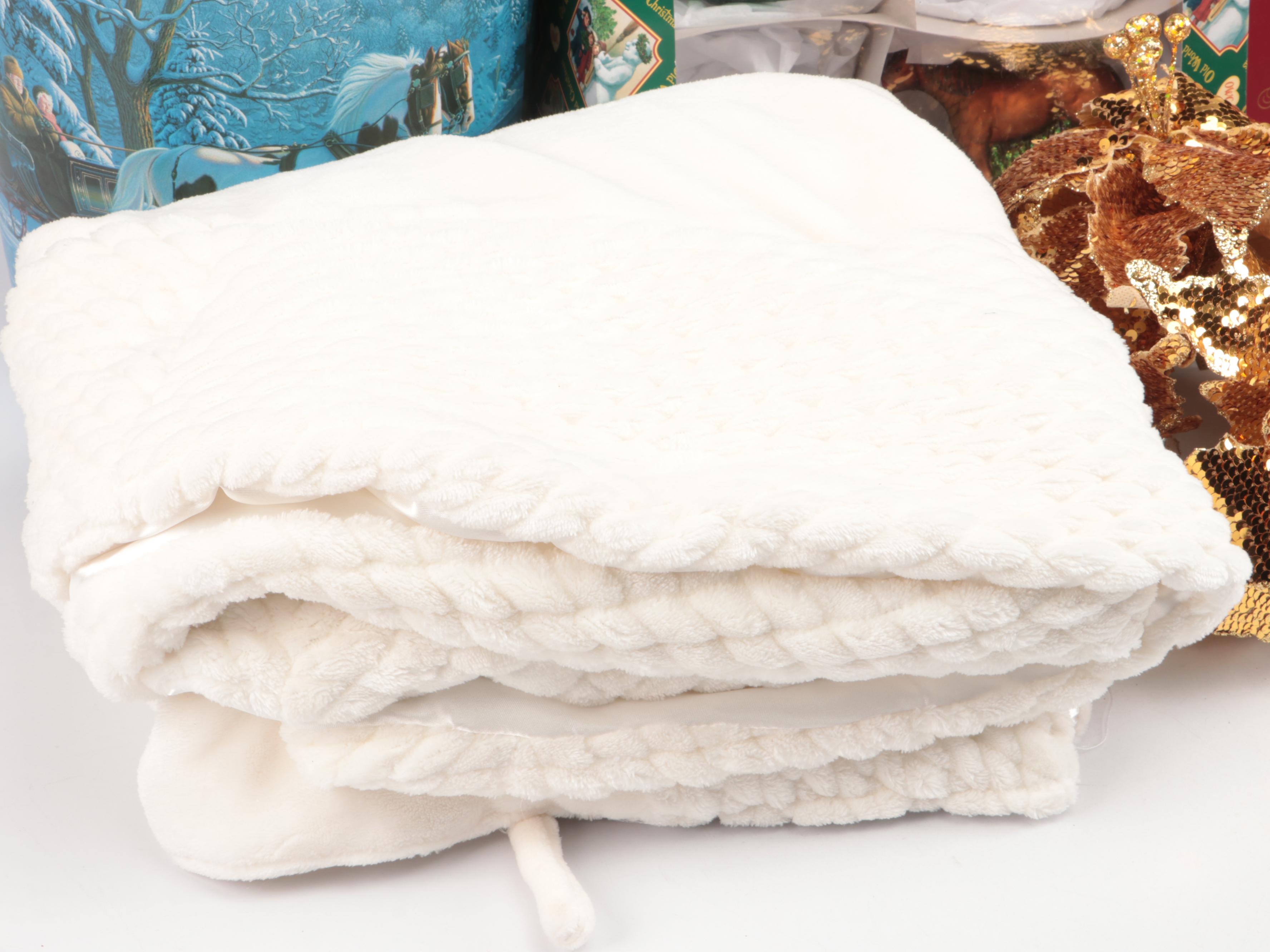 Waterford "Holiday Heirlooms" Musical Snow Globe and More Christmas Décor