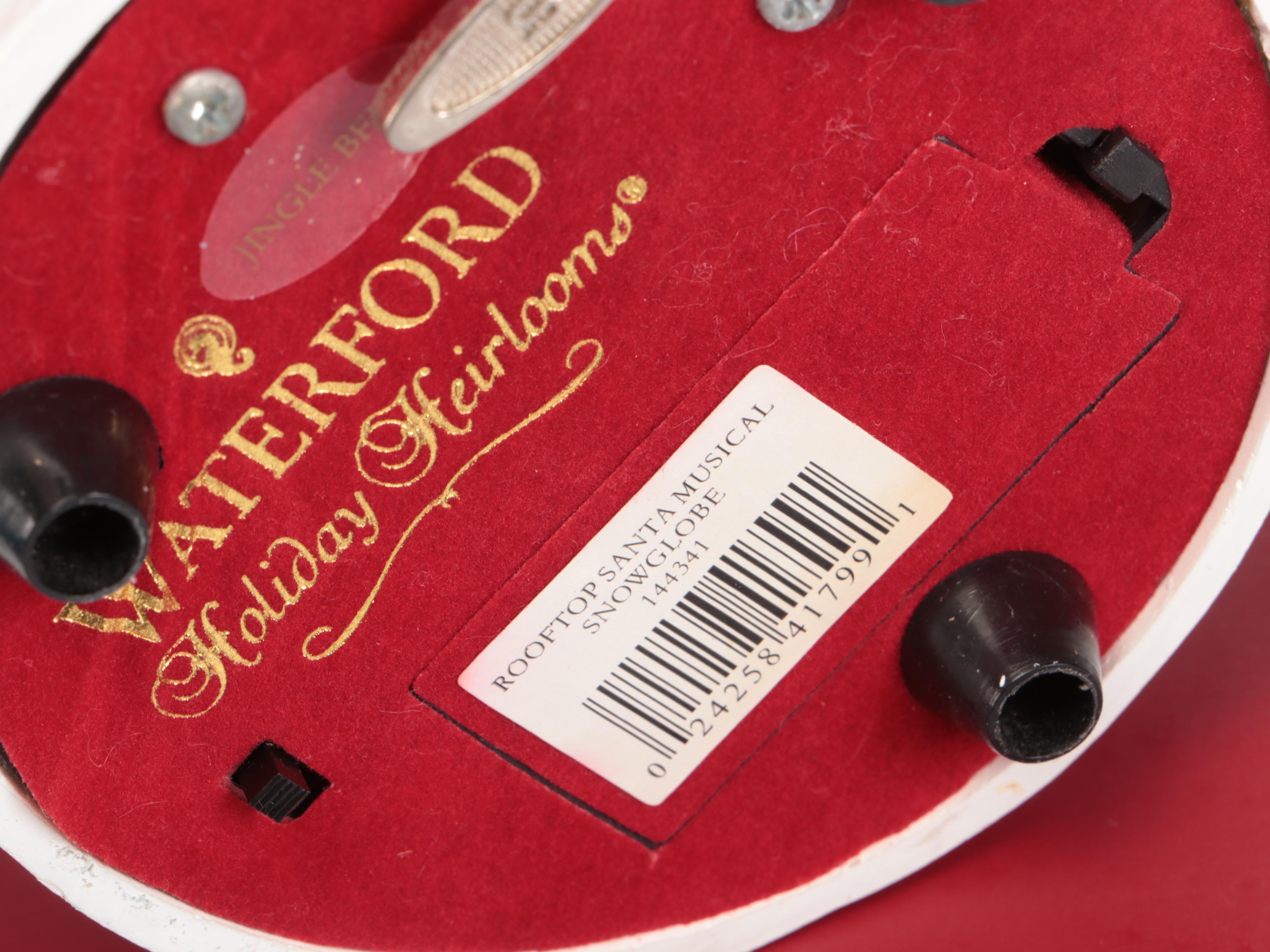 Waterford "Holiday Heirlooms" Musical Snow Globe and More Christmas Décor