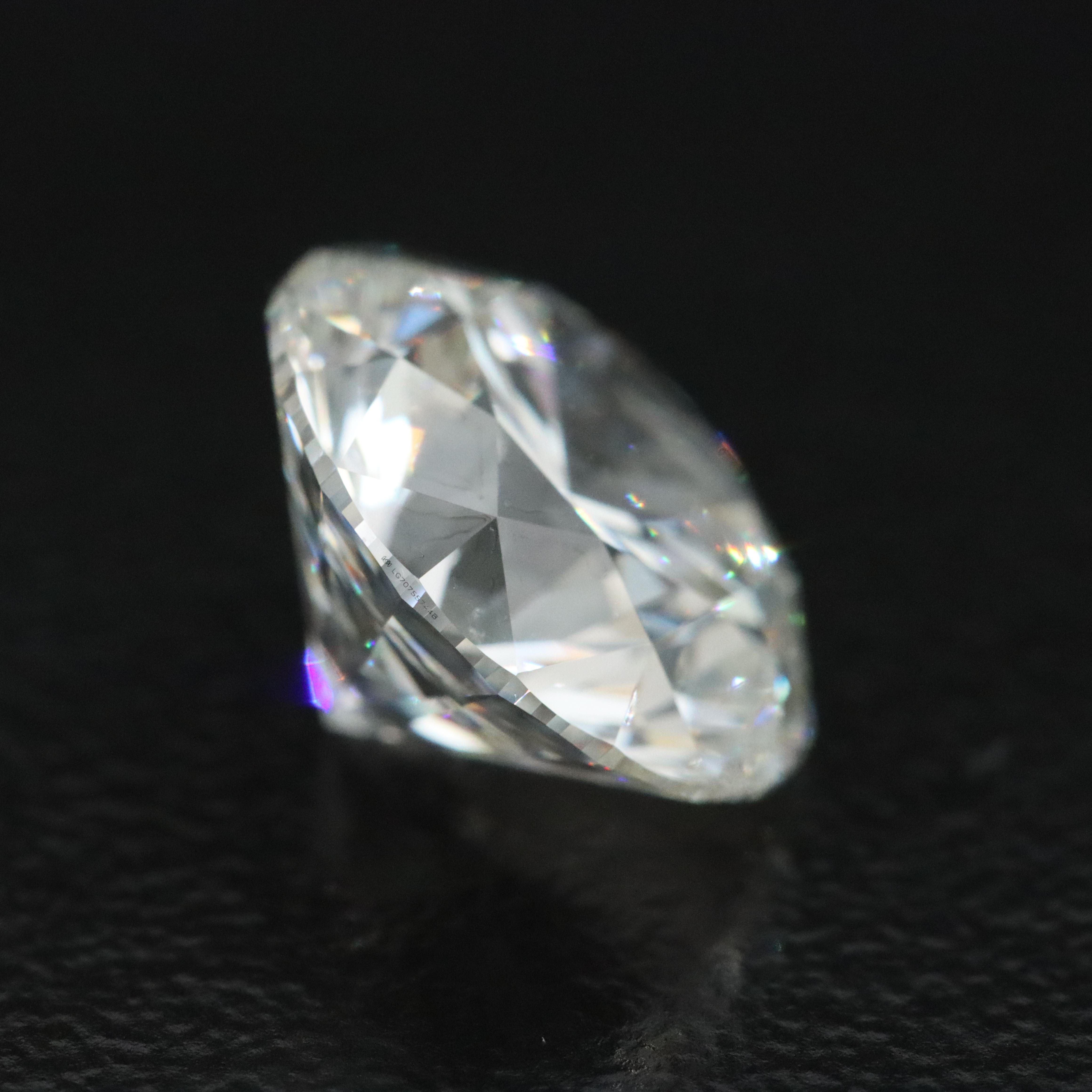 Loose 3.82 CT Lab Grown Diamond with IGI Report