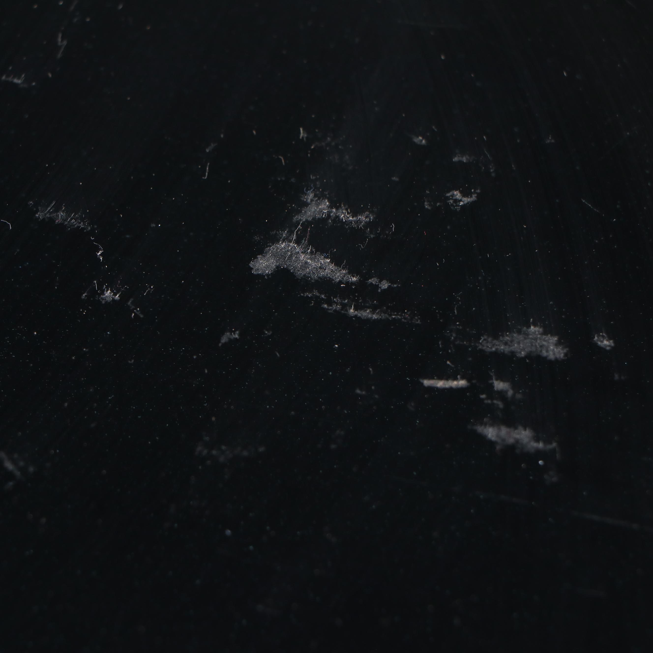 Modern End Table with Black Glass Top