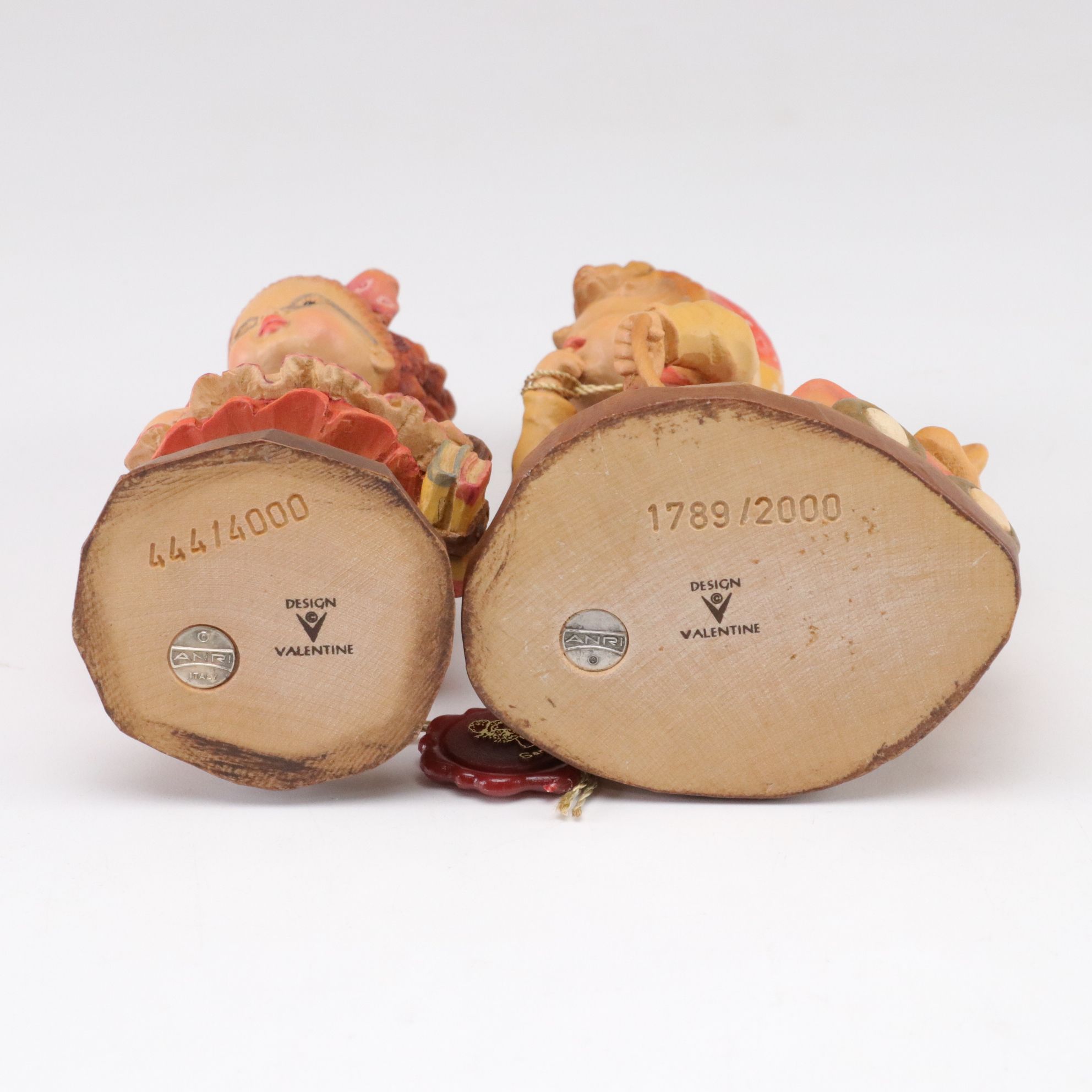 Sarah Kay for ANRI Woodcarved "Yule Tide", "Helping Mother" and More Figurines