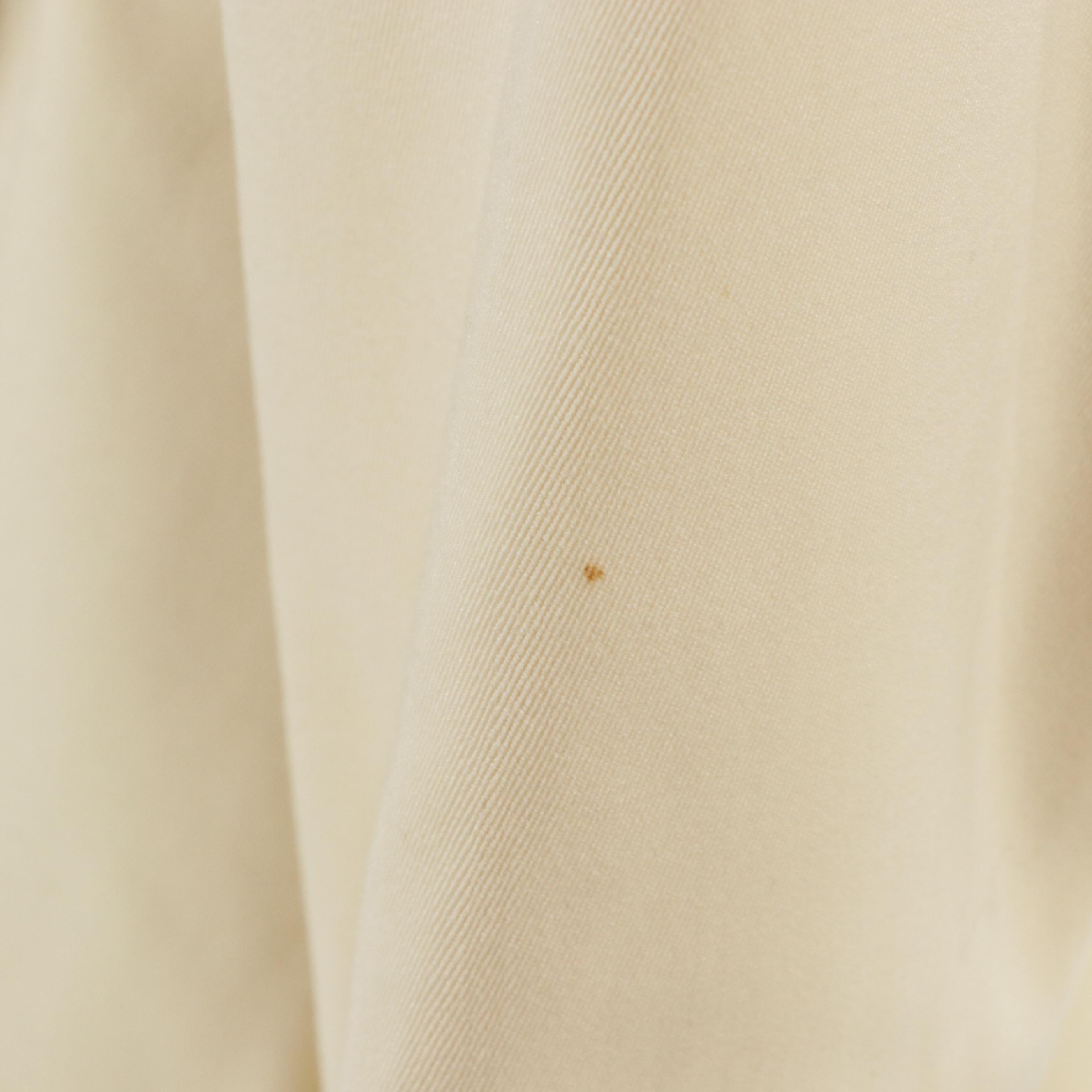 Valentino Couture Crepe Single-Breasted Belted Jacket in Ivory