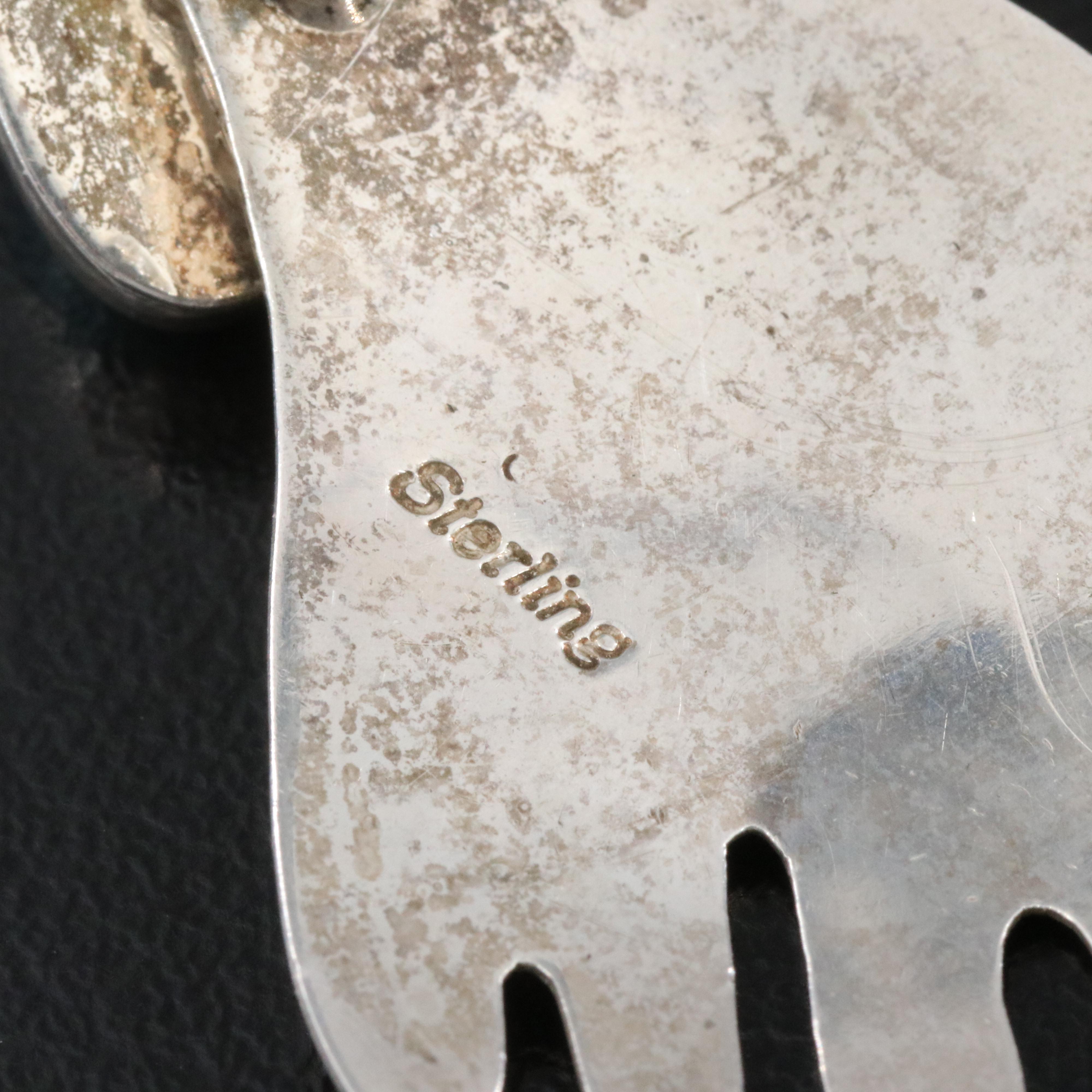 Sterling Turquoise Earrings