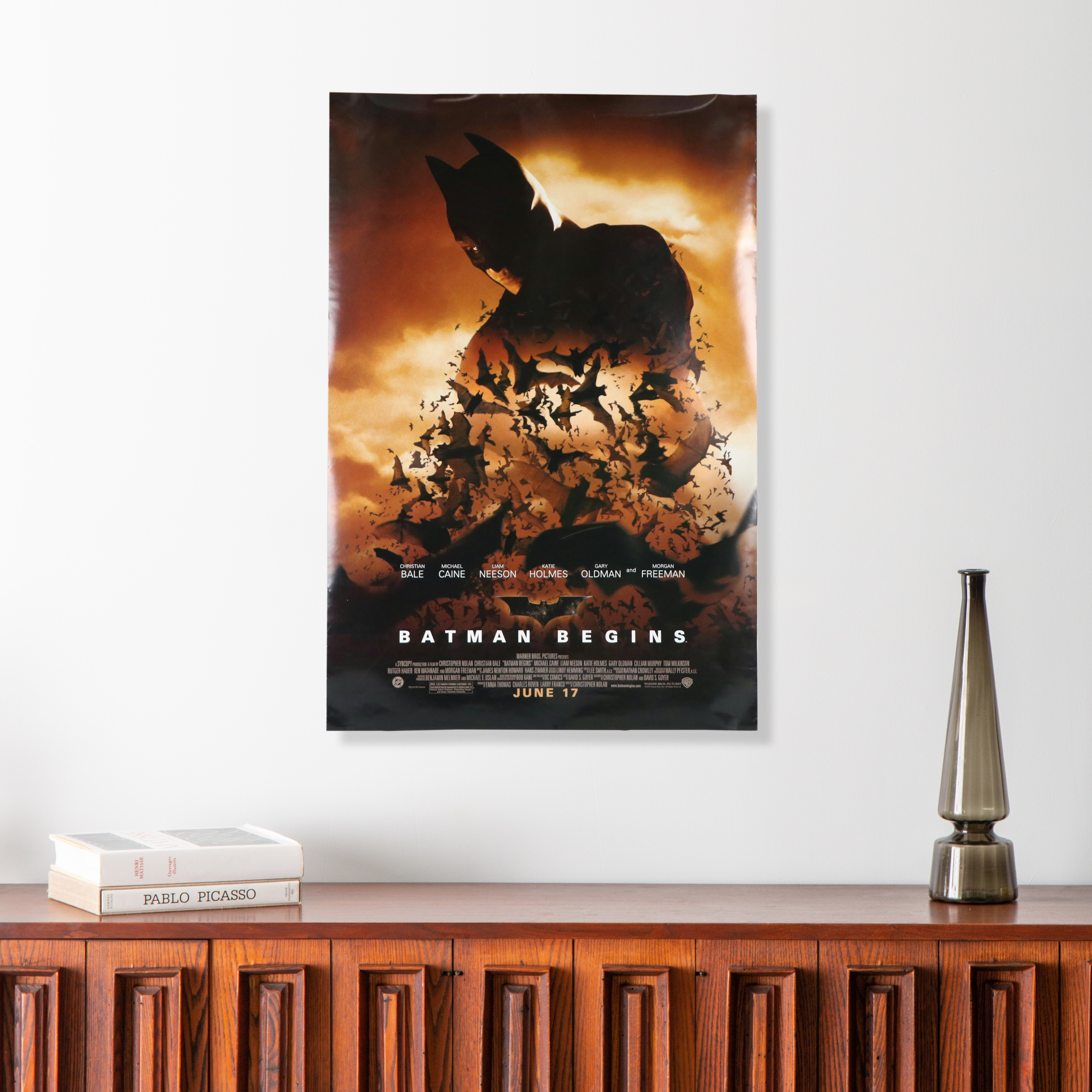 "Batman Begins" Offset Lithograph Movie Posters, 21st Century