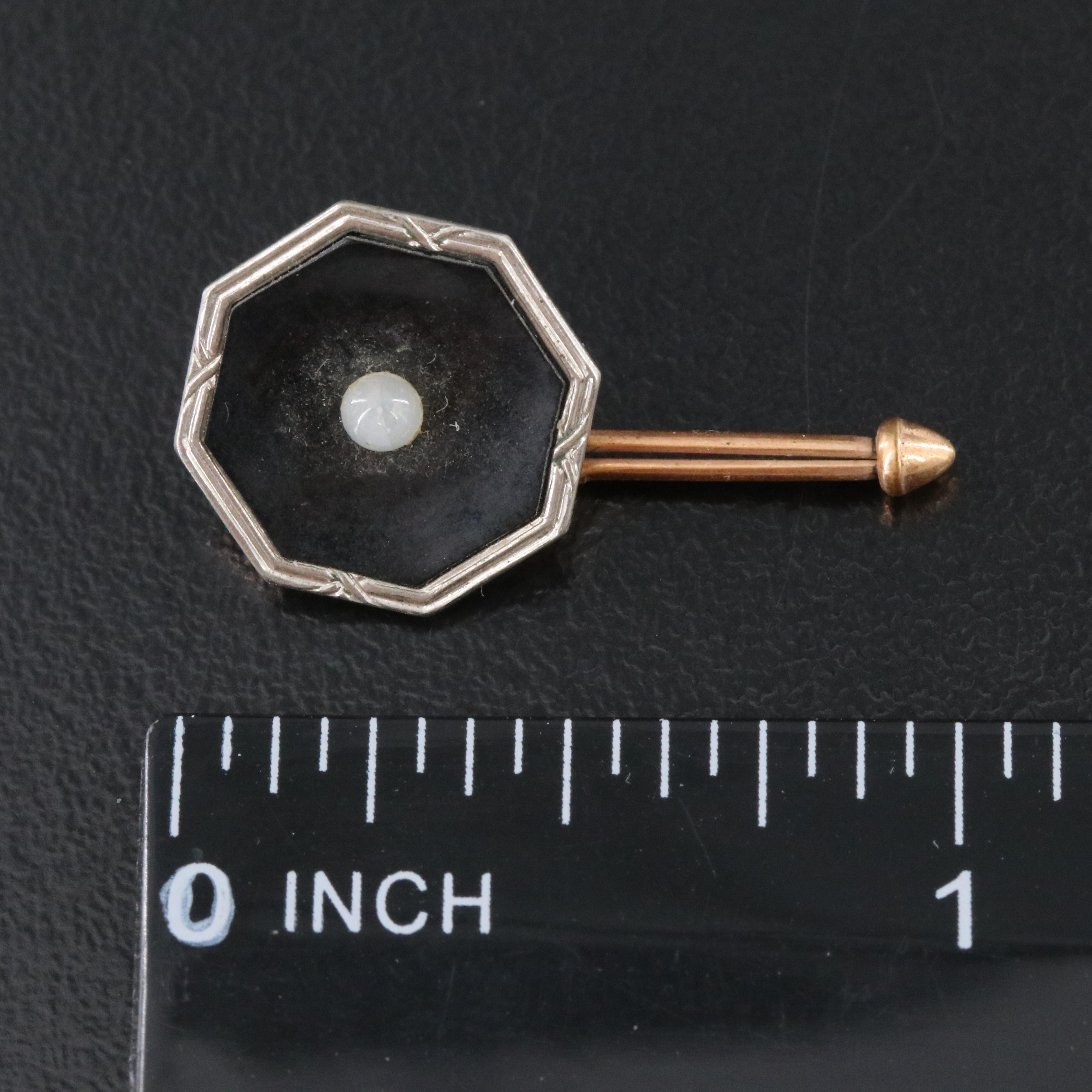 Vintage Faux Pearl Men's Dress Set