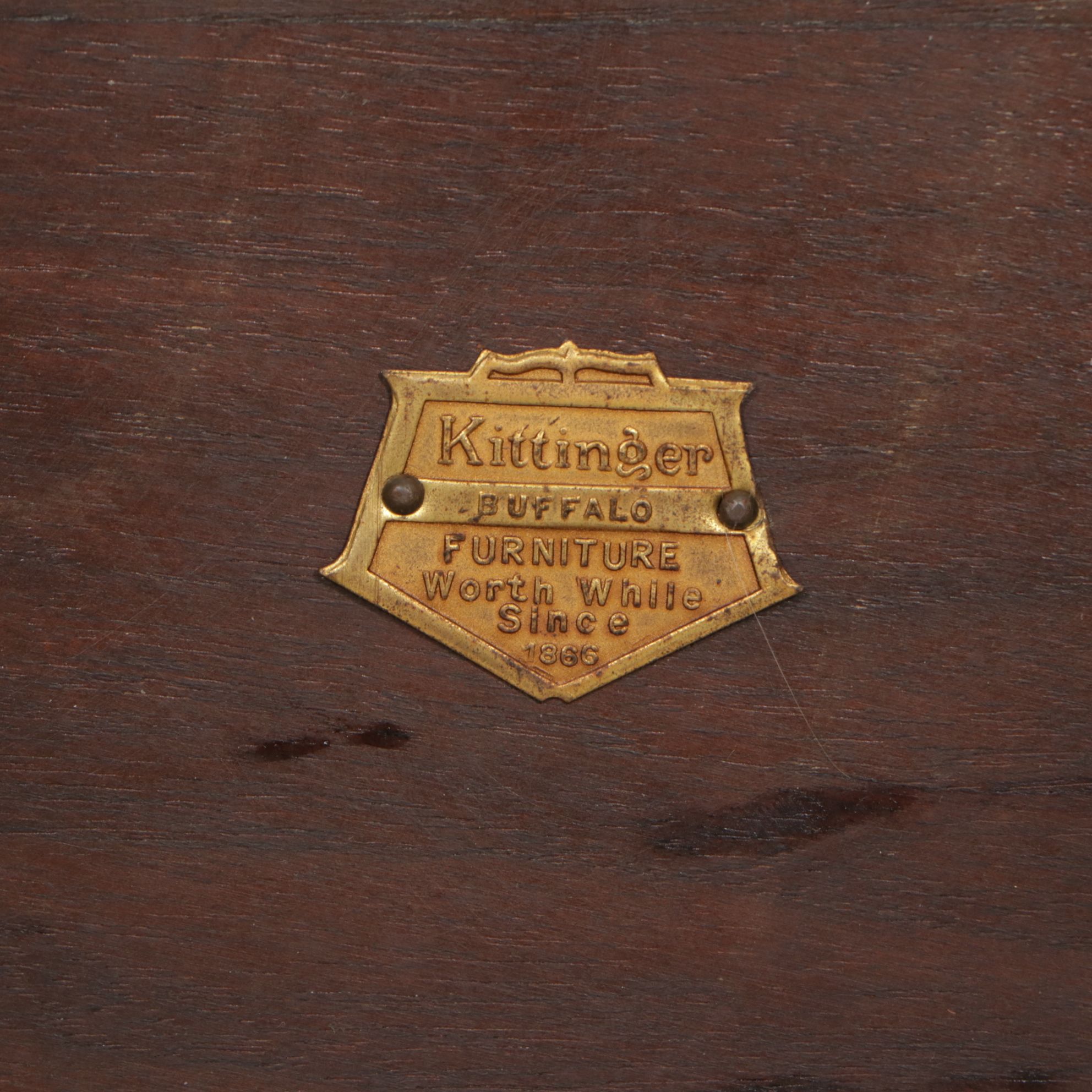 Kittinger Walnut Work Table, Early 20th Century