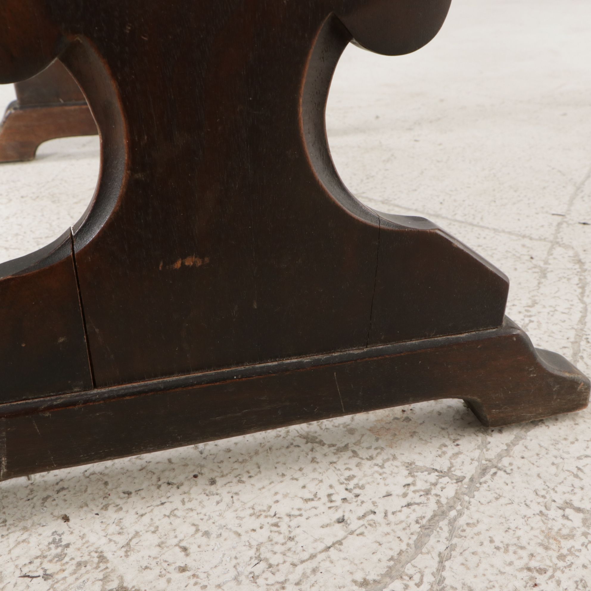 Kittinger Walnut Work Table, Early 20th Century